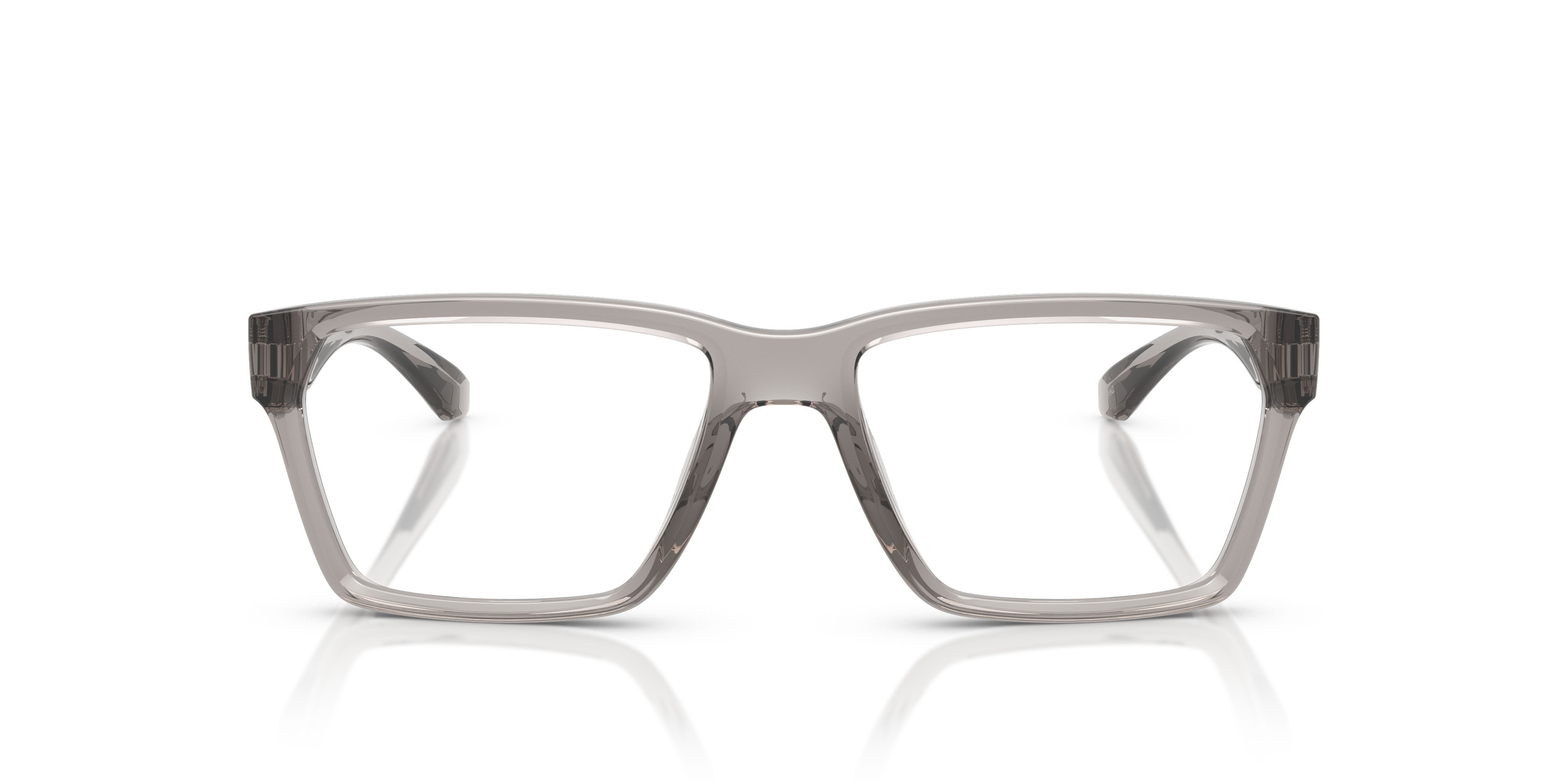 Occhiali da vista Arnette Pinz AN 7257U (2665) colore grigio trasparente forma rettangolare lenti lente demo
