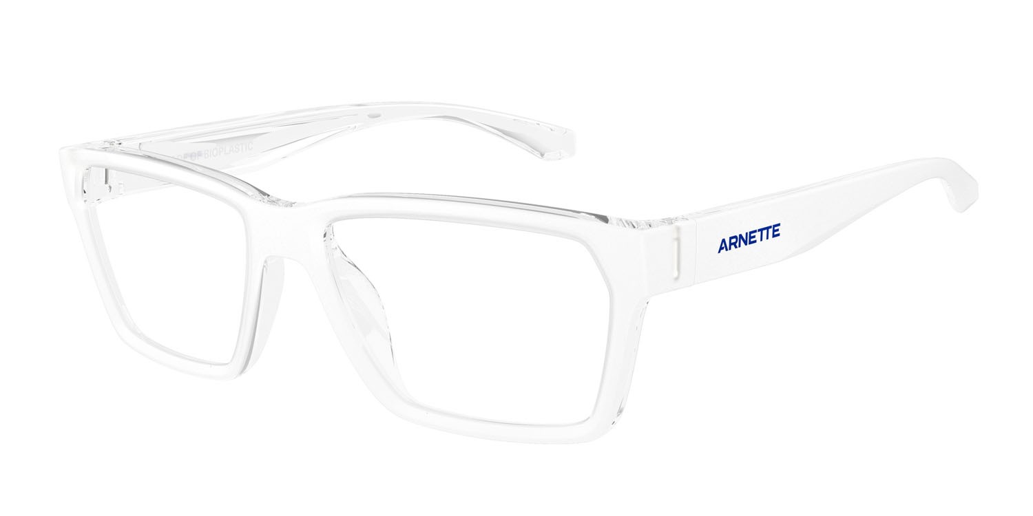 Occhiali da vista Arnette Pinz AN 7257U (2761) colore top cristallo opaco/lucido forma rettangolare lenti lente demo