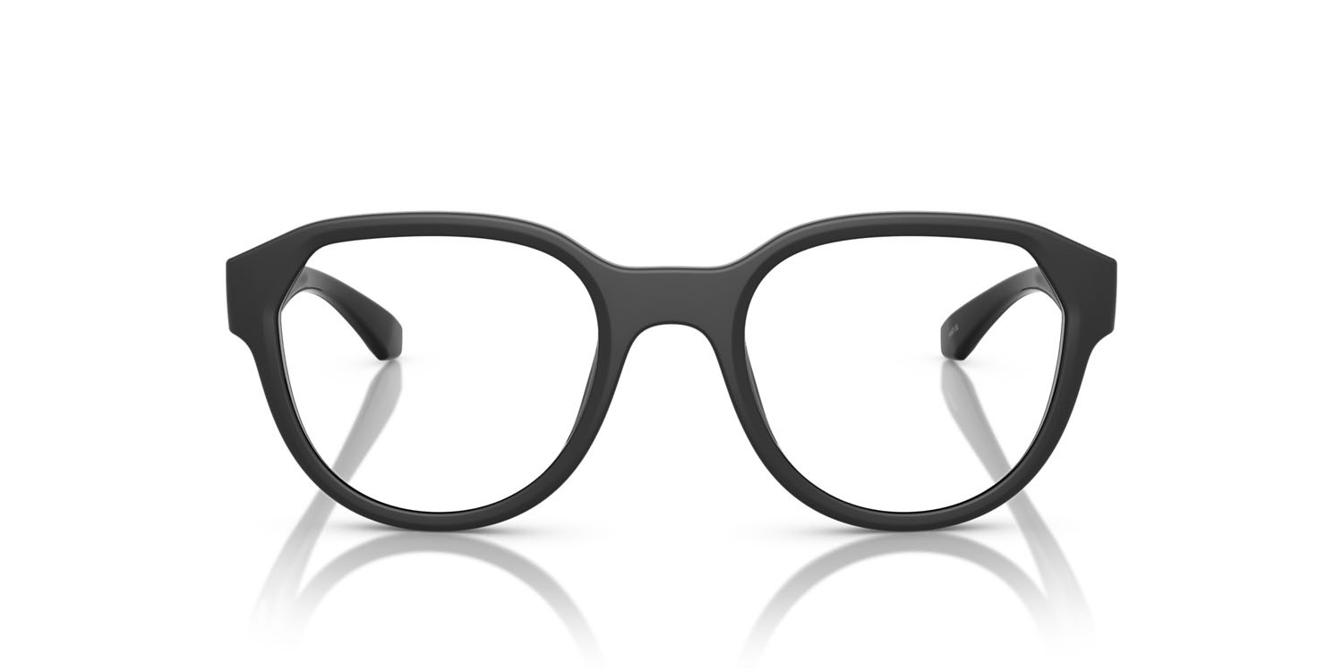 Occhiali da vista Arnette Hiatus AN 7258U (2900) colore top nero opaco/lucido forma pantos lenti lente demo