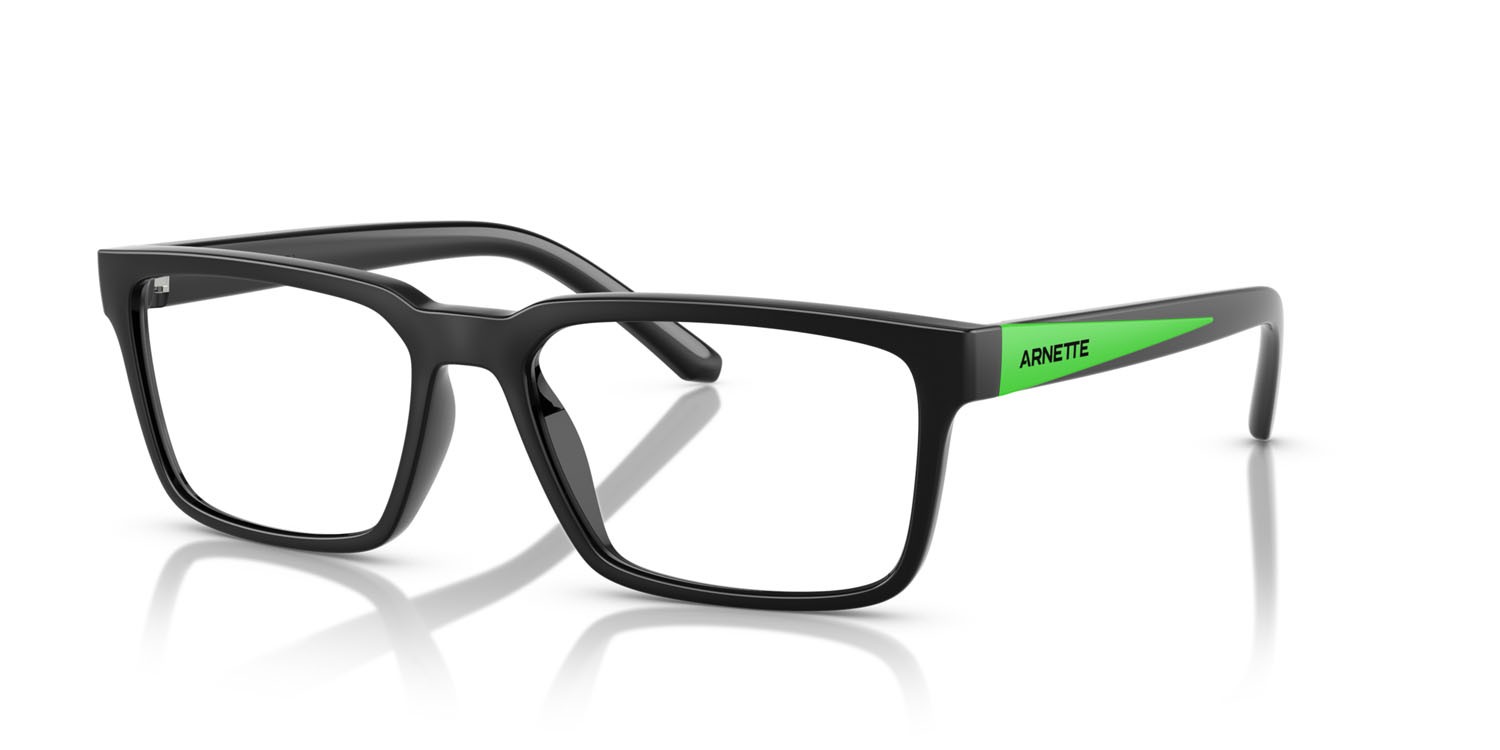 Occhiali da vista Arnette Sirocco AN 7259U (2753) colore nero forma quadrato lenti lente demo