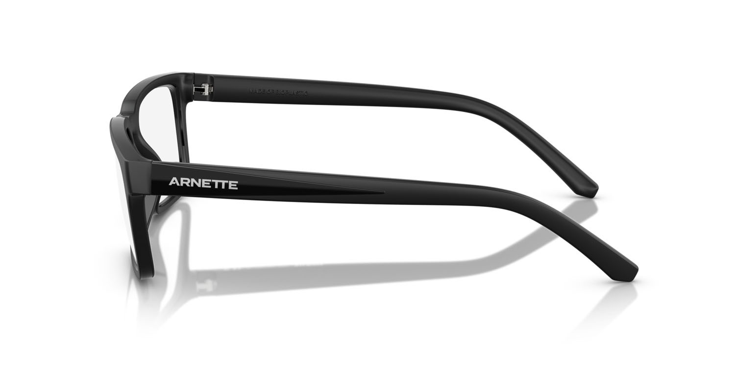 Occhiali da vista Arnette Sirocco AN 7259U (2758) colore nero opaco forma quadrato lenti lente demo