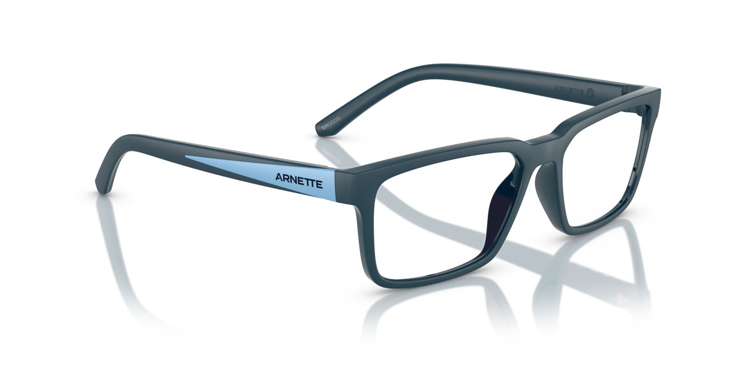 Occhiali da vista Arnette Sirocco AN 7259U (2782) colore blu opaco forma quadrato lenti lente demo