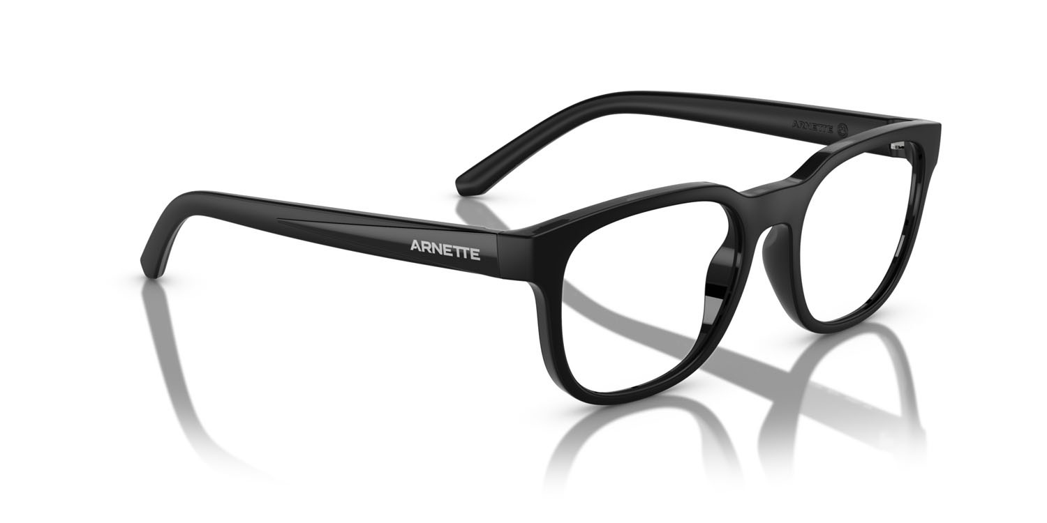 Occhiali da vista Arnette Fly By AN 7260U (2758) colore nero opaco forma pantos lenti lente demo
