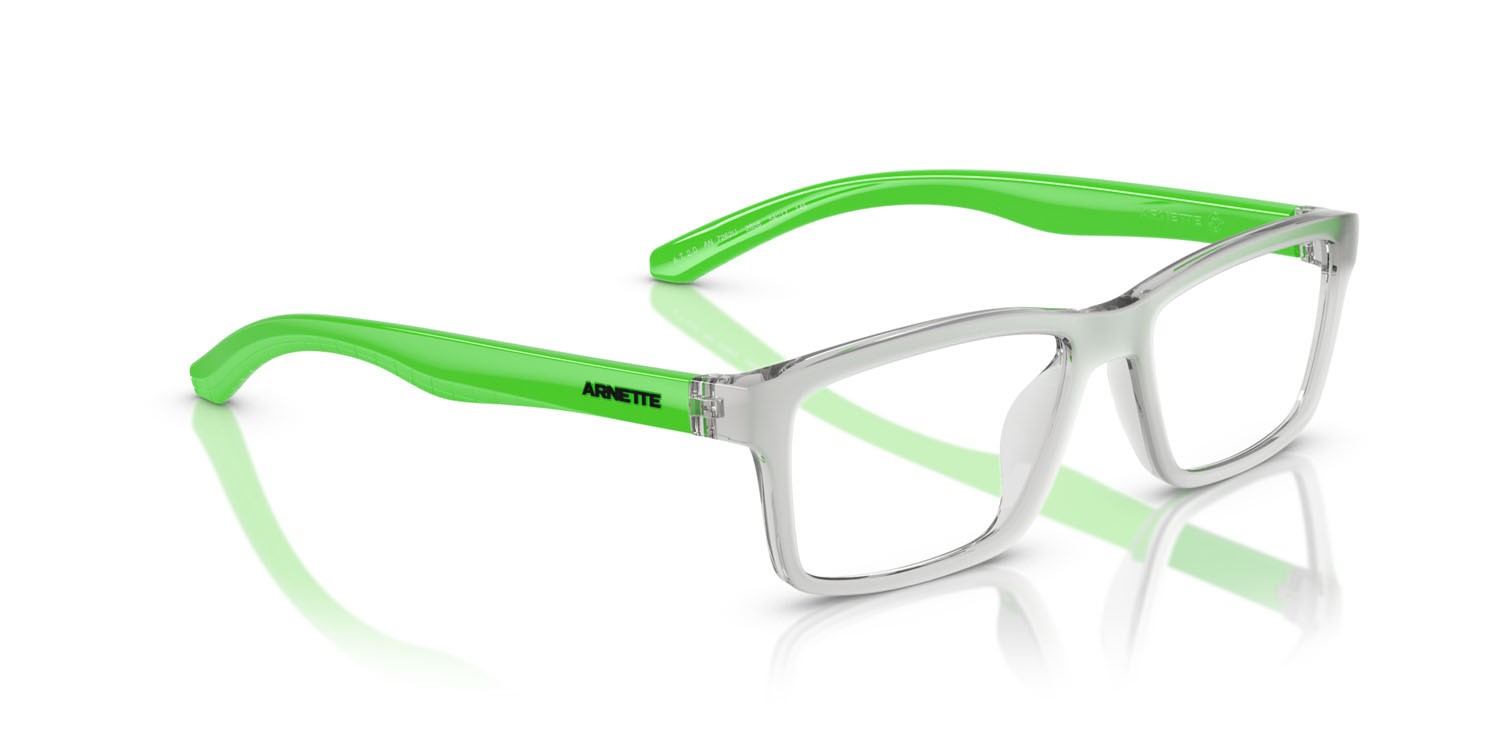 Occhiali da vista Arnette A.t. 2.0 AN 7262U (2858) colore grigio trasparente opaco/lucido forma quadrato lenti lente demo