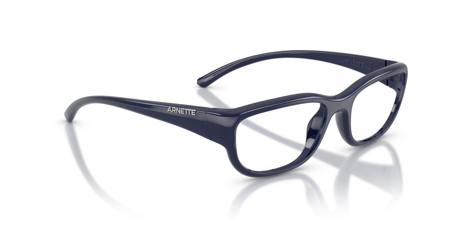Occhiali da vista Arnette Loophole AN 7267U (2754) colore blu scuro forma quadrato lenti demo riciclato