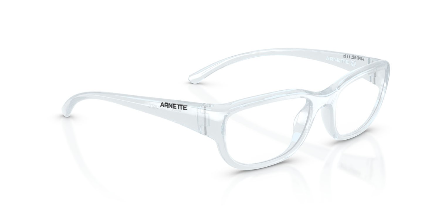 Occhiali da vista Arnette Loophole AN 7267U (2989) colore ghiaccio trasparente forma quadrato lenti demo riciclato