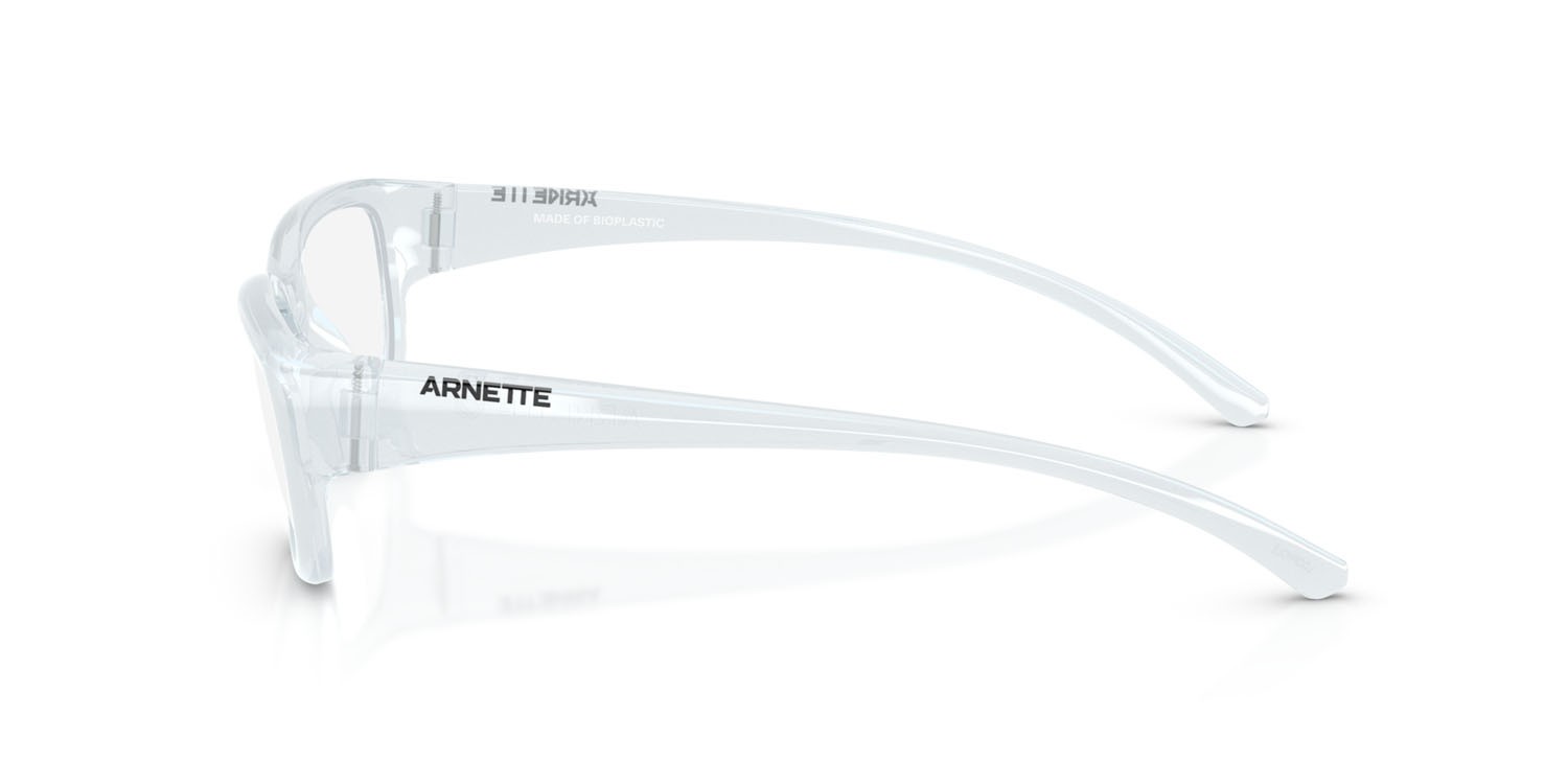 Occhiali da vista Arnette Loophole AN 7267U (2989) colore ghiaccio trasparente forma quadrato lenti demo riciclato