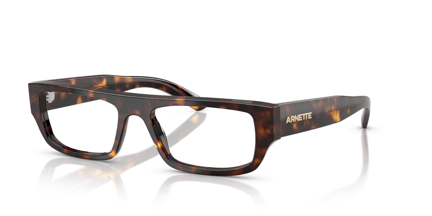 Brillen Arnette Pheno AN 7273 (1222) farbe havana scuro form rechteckig gläser demo riciclato