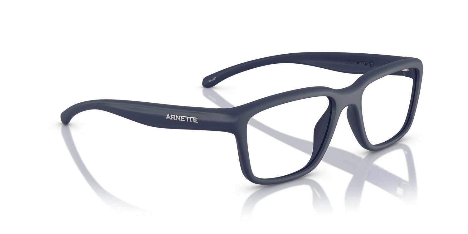 Occhiali da vista Arnette Milled AN 7274U (2759) colore gomma blu scuro forma quadrato lenti demo riciclato