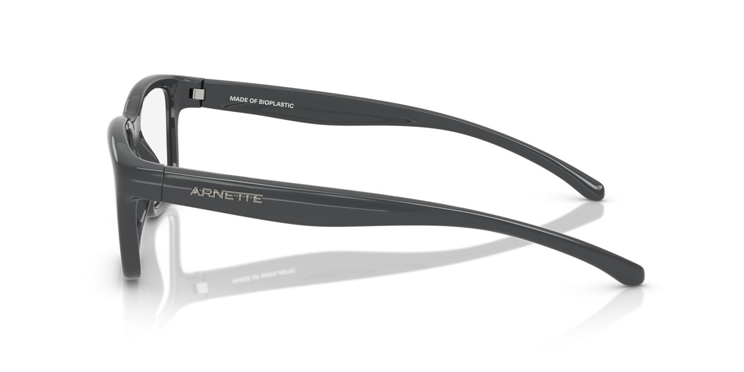Occhiali da vista Arnette Milled AN 7274U (2841) colore grigio scuro forma quadrato lenti demo riciclato