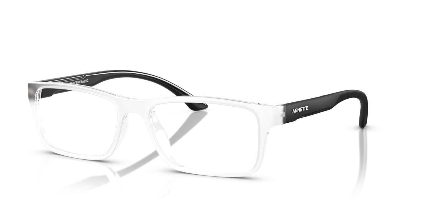 Occhiali da vista Arnette Signa AN 7275U (2761) colore cristallo opaco/lucido forma rettangolare lenti demo riciclato