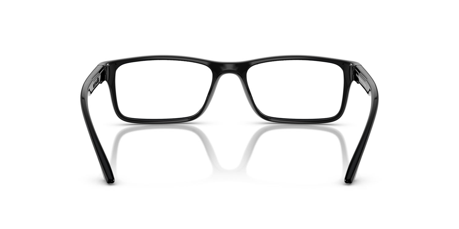 Occhiali da vista Arnette Signa AN 7275U (2900) colore black matte/shiny forma rettangolare lenti demo riciclato