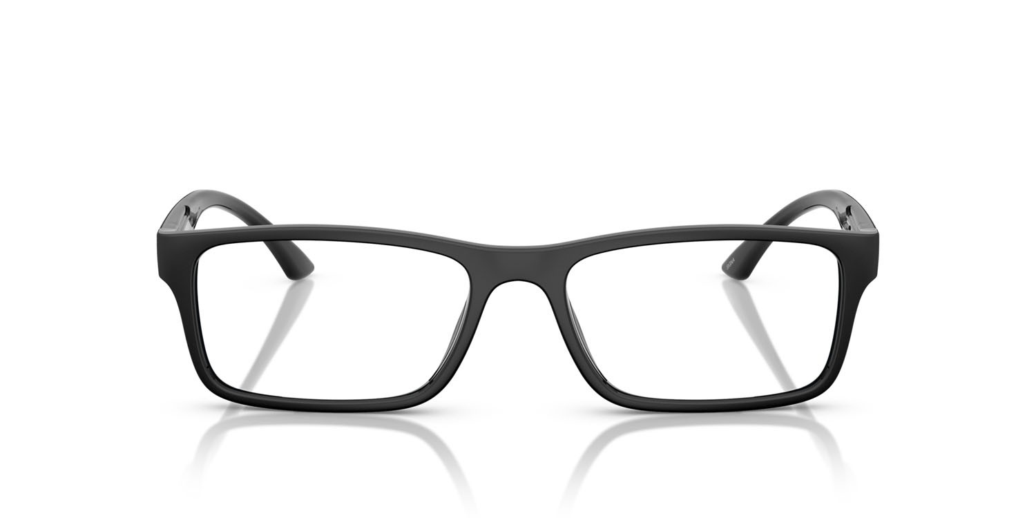 Occhiali da vista Arnette Signa AN 7275U (2900) colore black matte/shiny forma rettangolare lenti demo riciclato