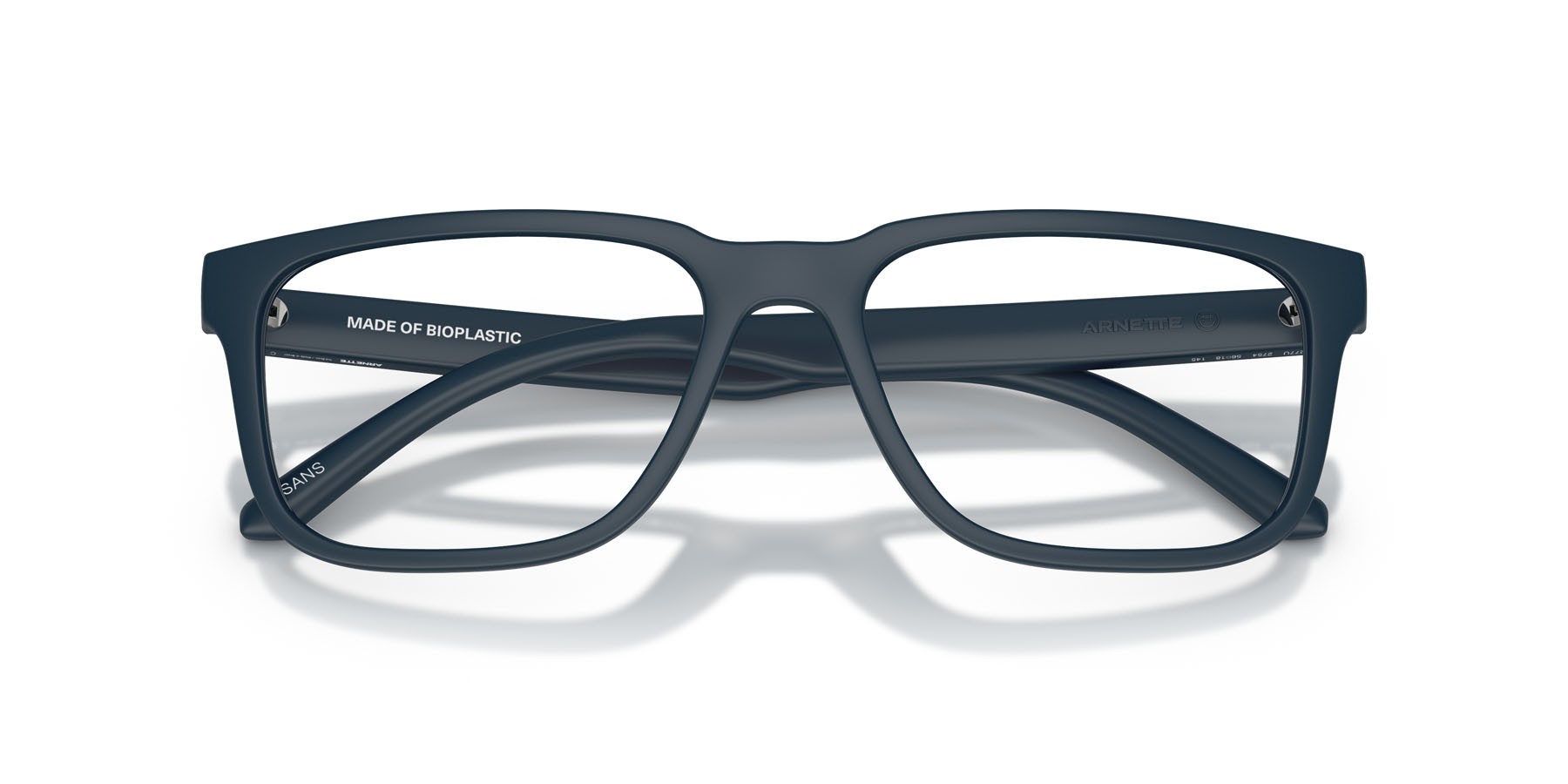 Brillen Arnette Sans AN 7277U (2754) farbe blu scuro form rechteckig gläser lente demo