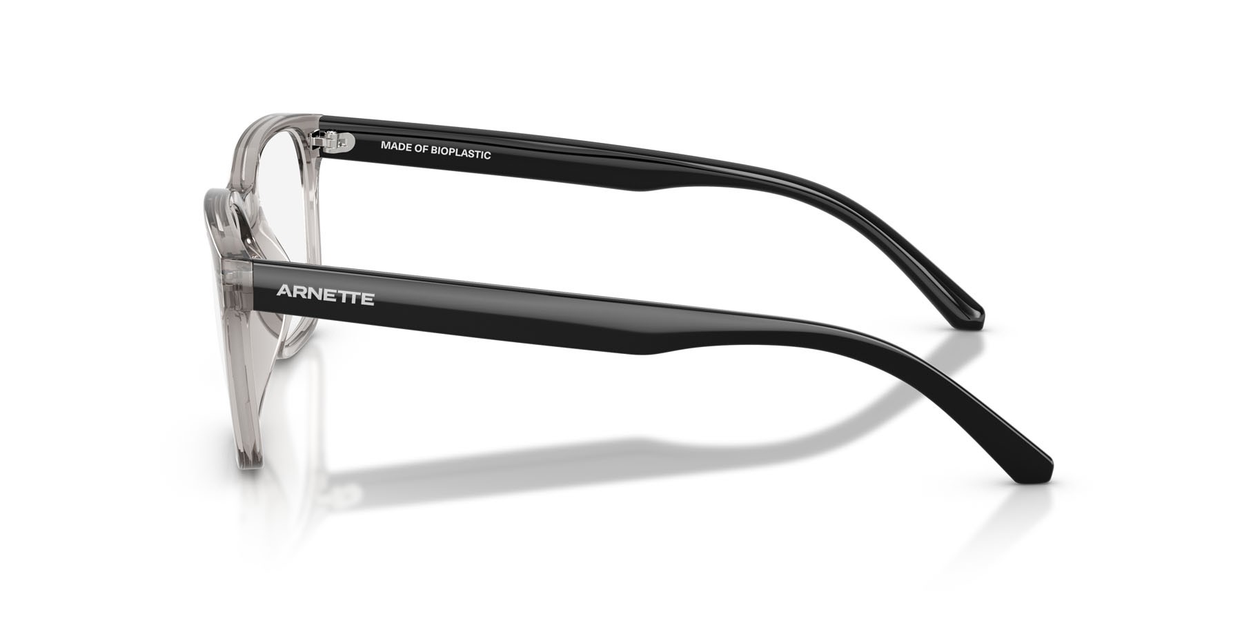 Brillen Arnette Mark AN 7278U (2665) farbe grigio chiaro trasparente form quadratisch gläser lente demo