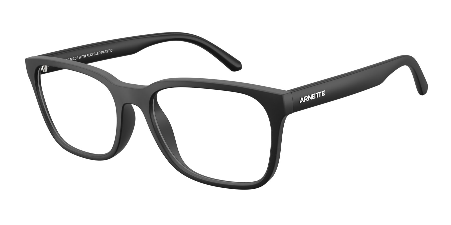 Brillen Arnette Mark AN 7278U (2900) farbe nero riciclato form quadratisch gläser lente demo