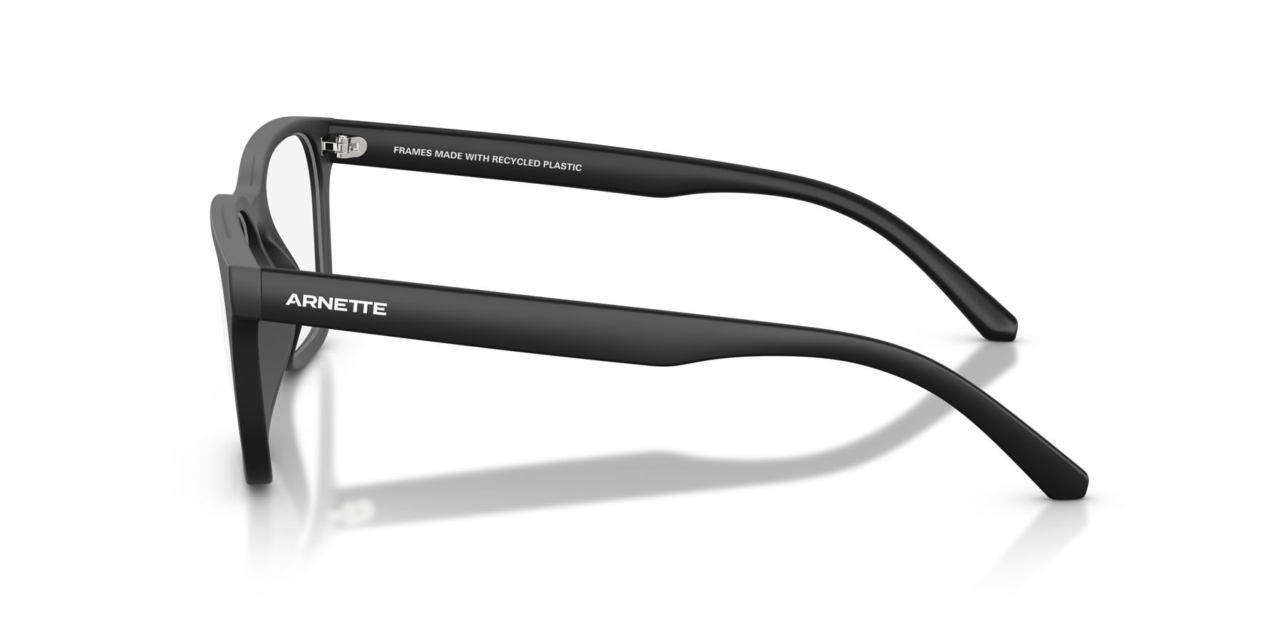 Brillen Arnette Mark AN 7278U (2900) farbe nero riciclato form quadratisch gläser lente demo