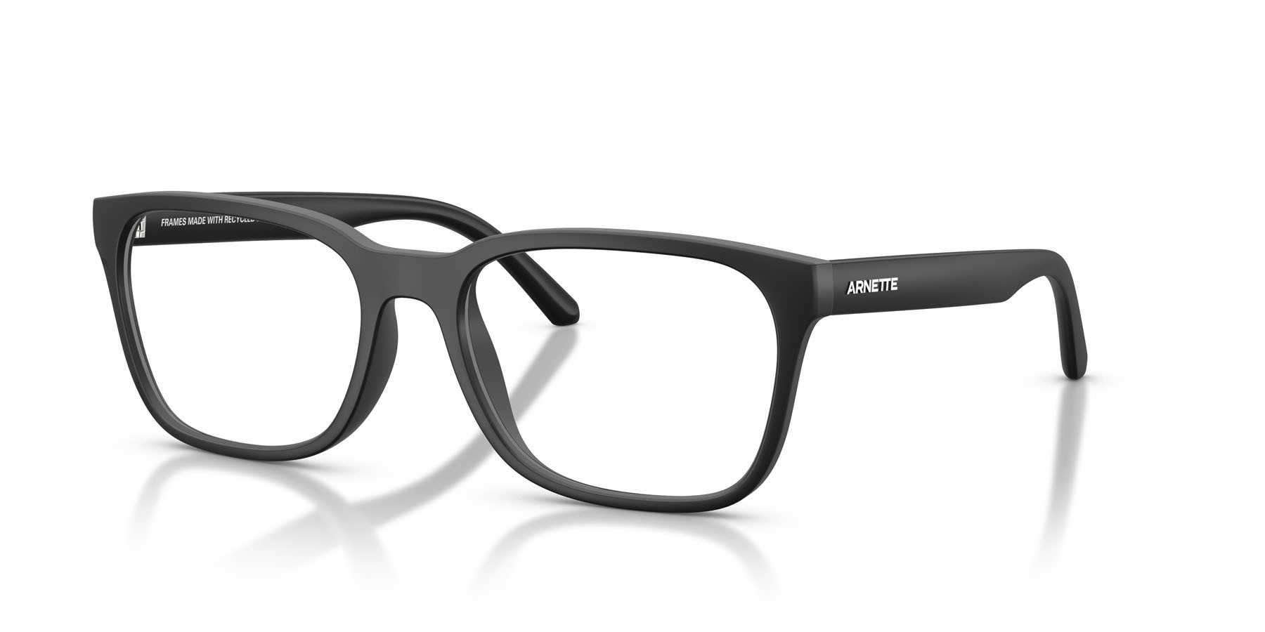 Brillen Arnette Mark AN 7278U (2900) farbe nero riciclato form quadratisch gläser lente demo