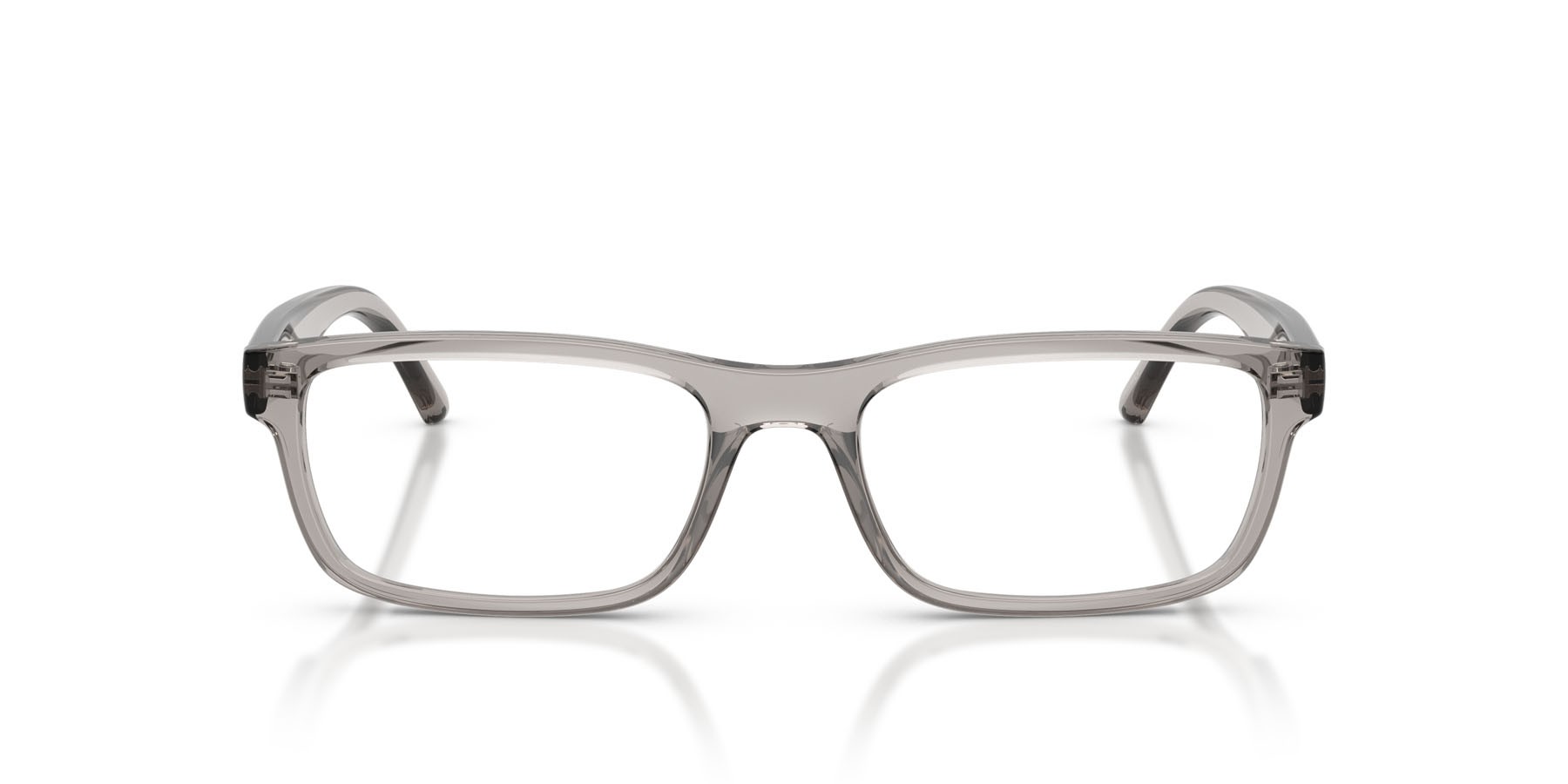 Occhiali da vista Arnette Crosswalk AN 7279U (2665) colore grigio chiaro trasparente forma quadrato lenti lente demo