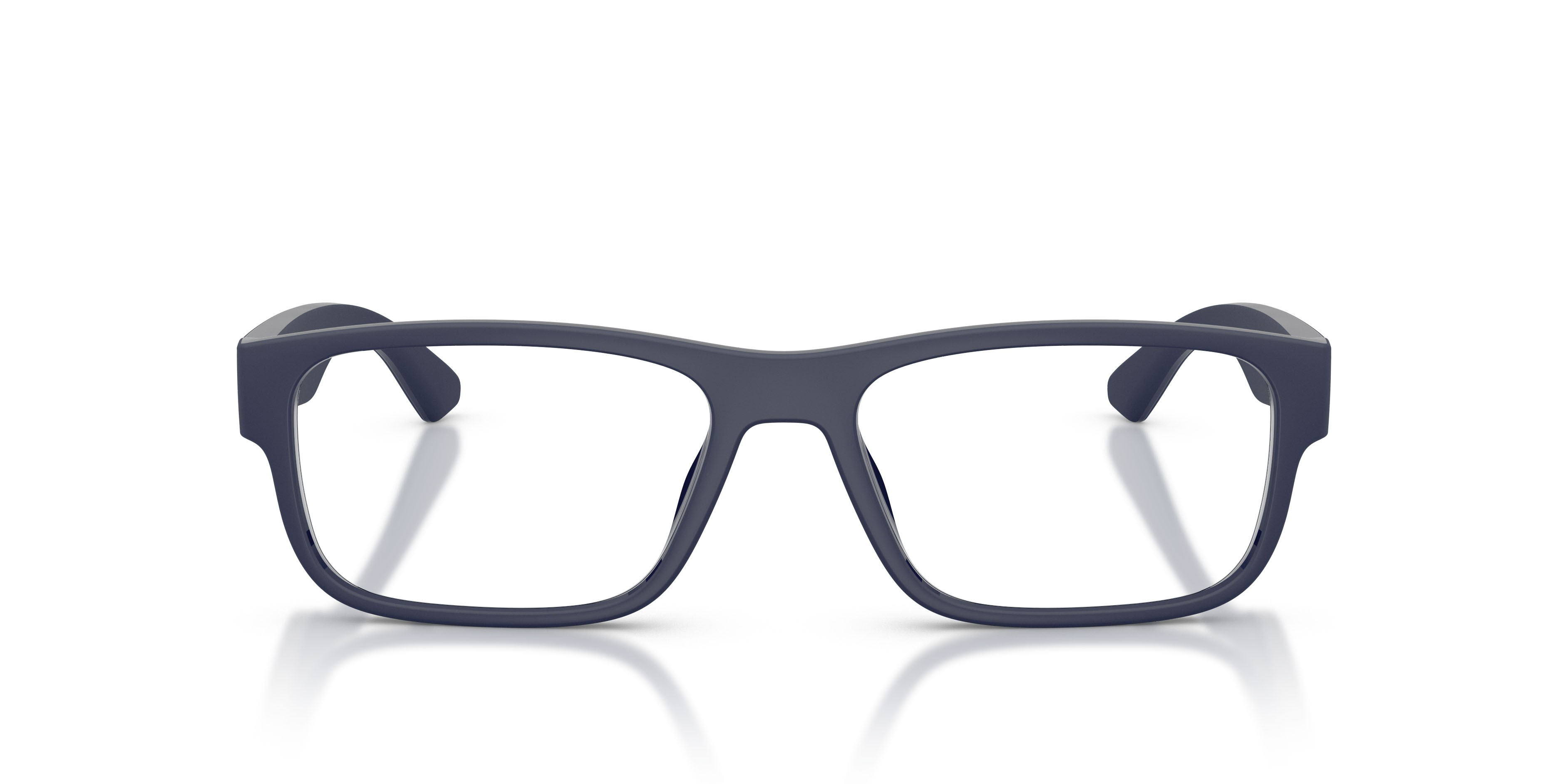 Brillen Arnette AN 7286U (2759) farbe blu scuro opaco form rechteckig gläser lente demo