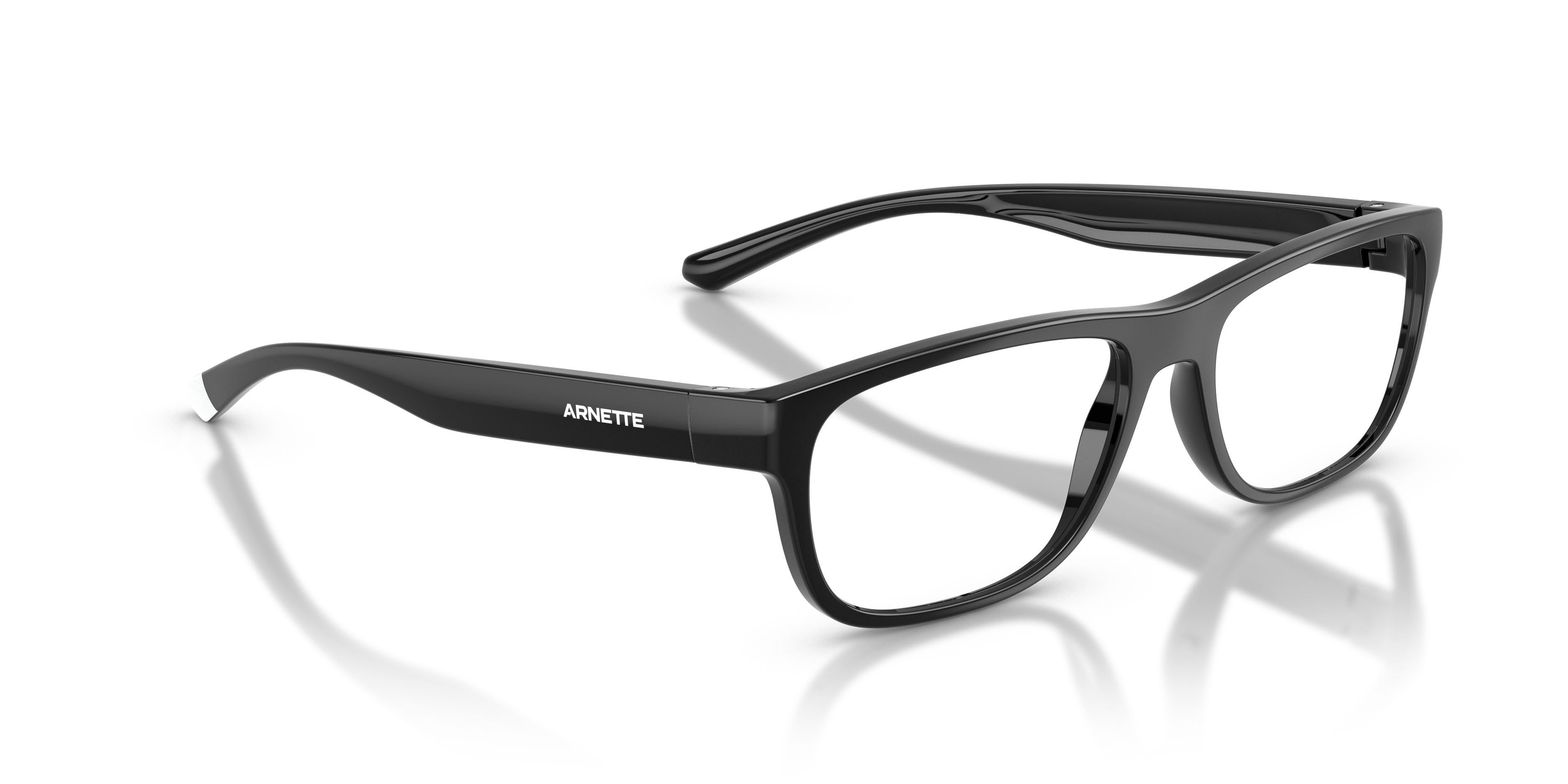Brillen Arnette AN 7289U (2900) farbe nero riciclato form rechteckig gläser demo riciclato
