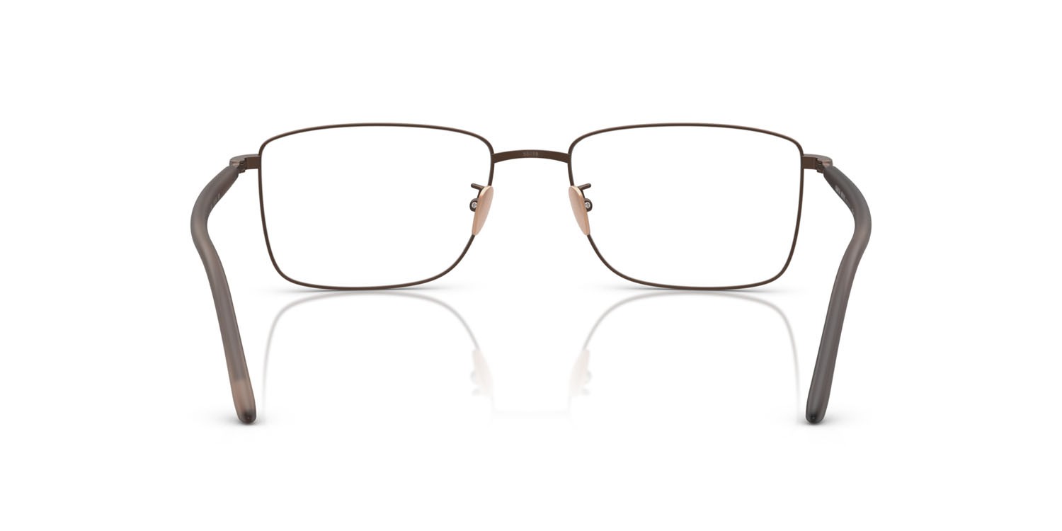 Brillen Giorgio Armani AR 5150 (3006) farbe marrone opaco form rechteckig gläser lente demo