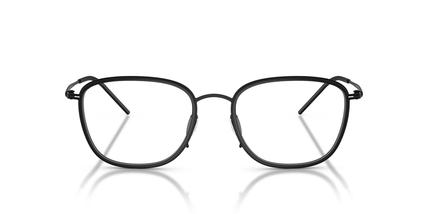 Eyeglasses Giorgio Armani AR 5154 (3001) color nero opaco shape square lenses lente demo