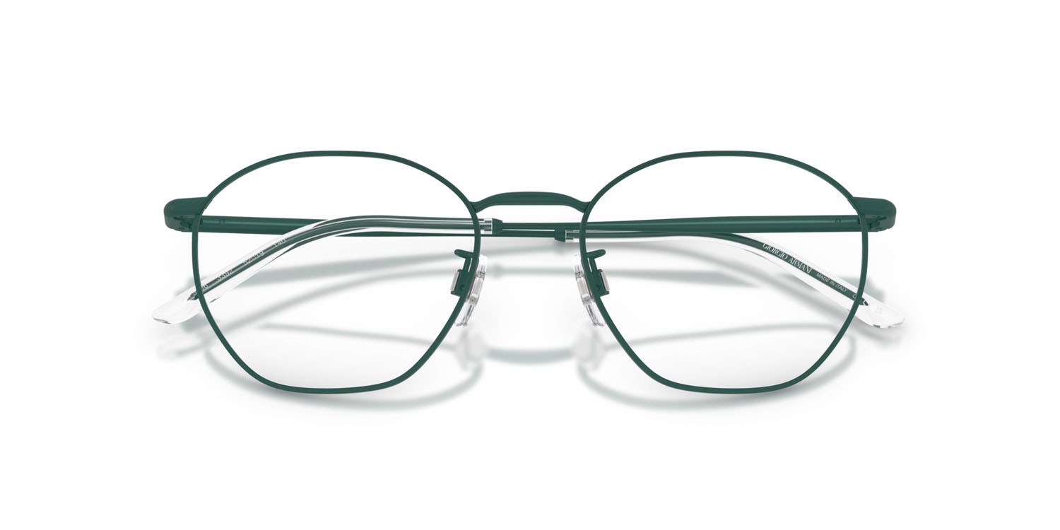 Eyeglasses Giorgio Armani AR 5156 (3392) color azzurro opaco shape oval lenses lente demo