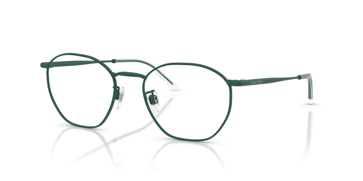 Eyeglasses Giorgio Armani AR 5156 (3392) color azzurro opaco shape oval lenses lente demo