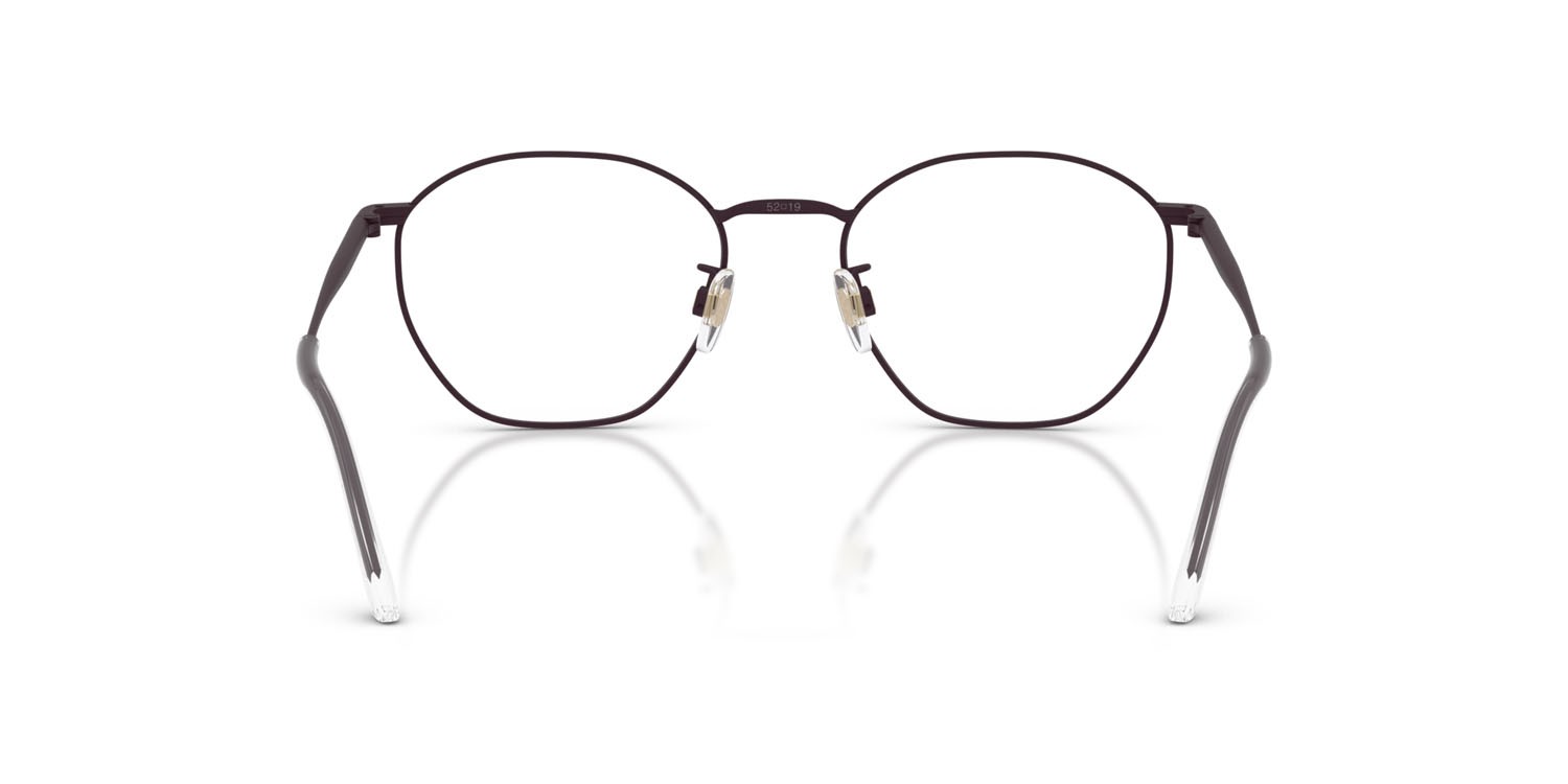 Eyeglasses Giorgio Armani AR 5156 (3393) color violetto opaco shape oval lenses lente demo