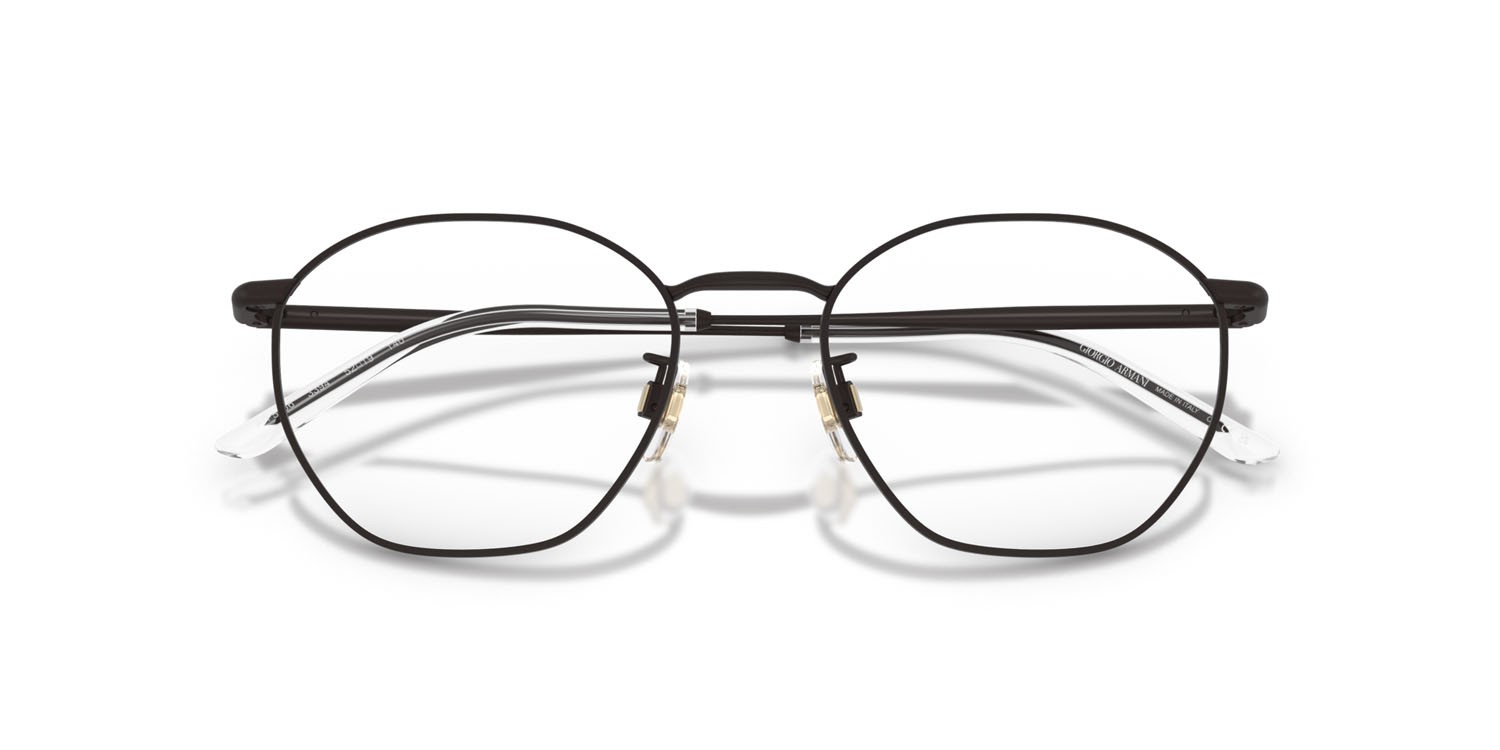Eyeglasses Giorgio Armani AR 5156 (3394) color nero opaco shape oval lenses lente demo