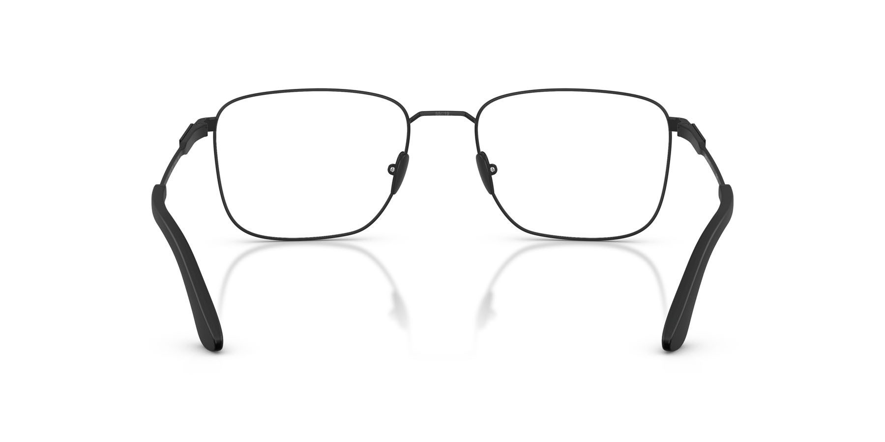 Eyeglasses Giorgio Armani AR 5162 (3001) color nero opaco shape rectangle lenses lente demo