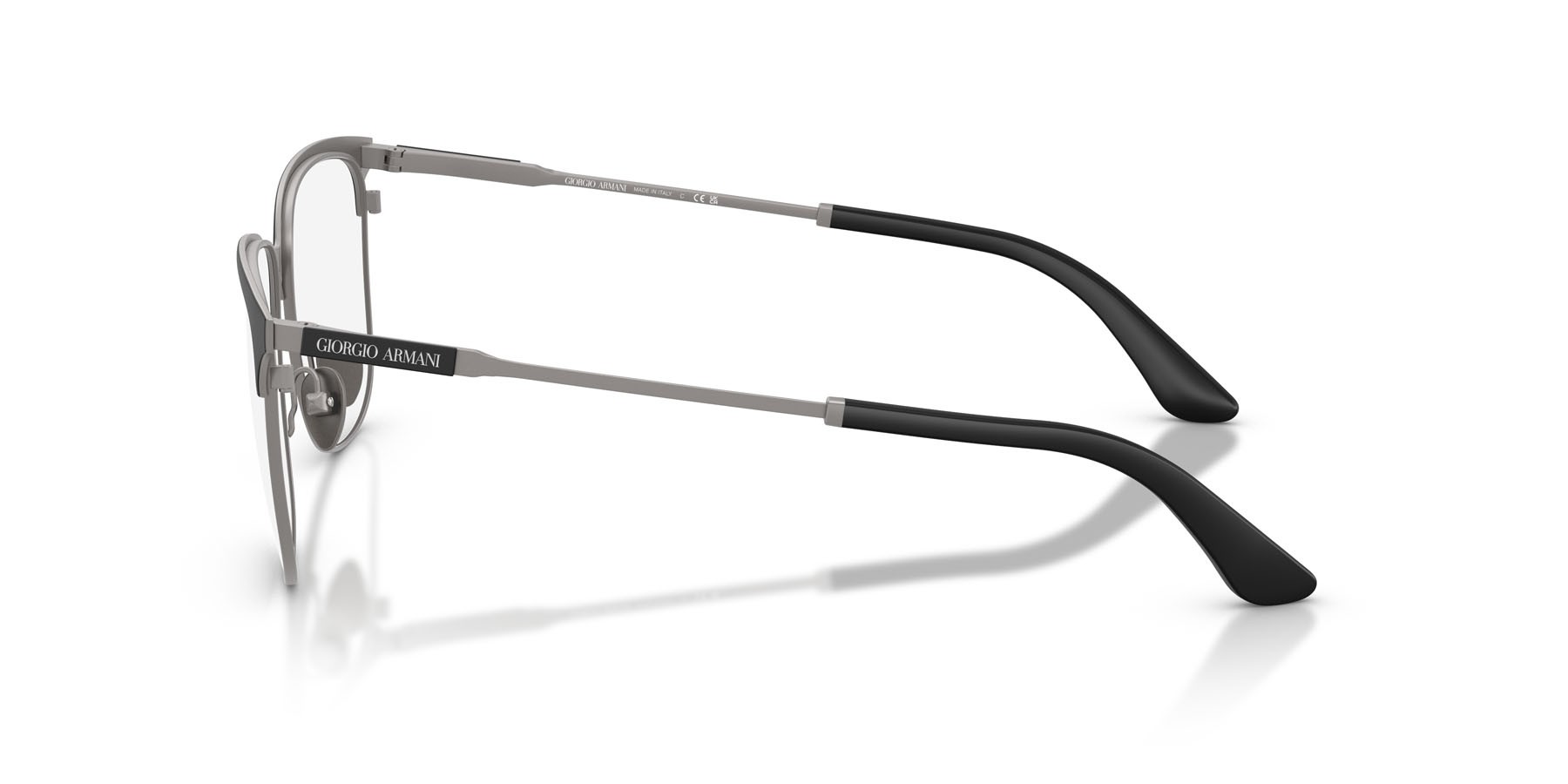 Eyeglasses Giorgio Armani AR 5163 (3420) color nero opaco shape square lenses lente demo
