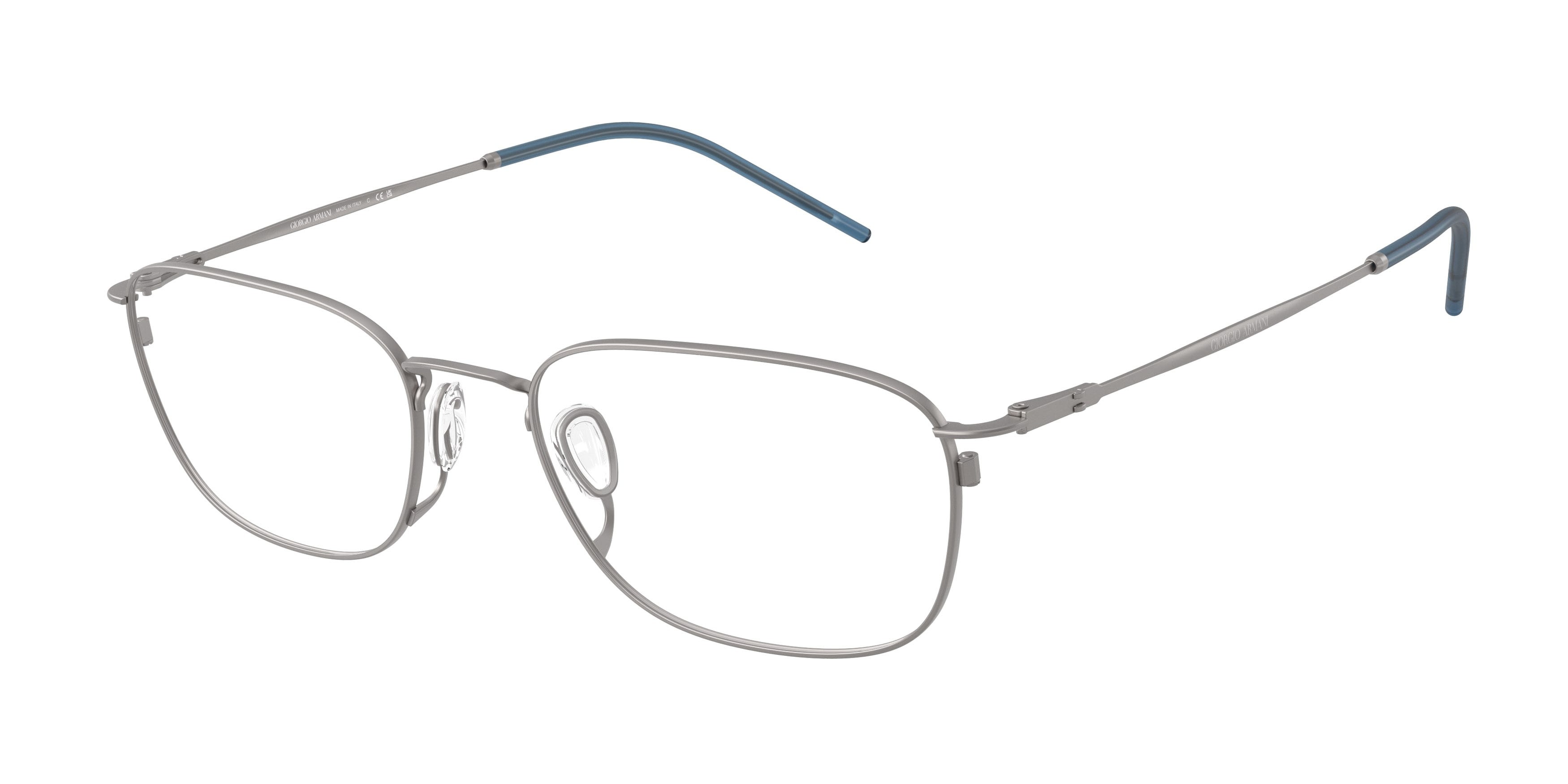 Eyeglasses Giorgio Armani AR 5171 (3003) color gunmetal opaco shape square lenses lente demo