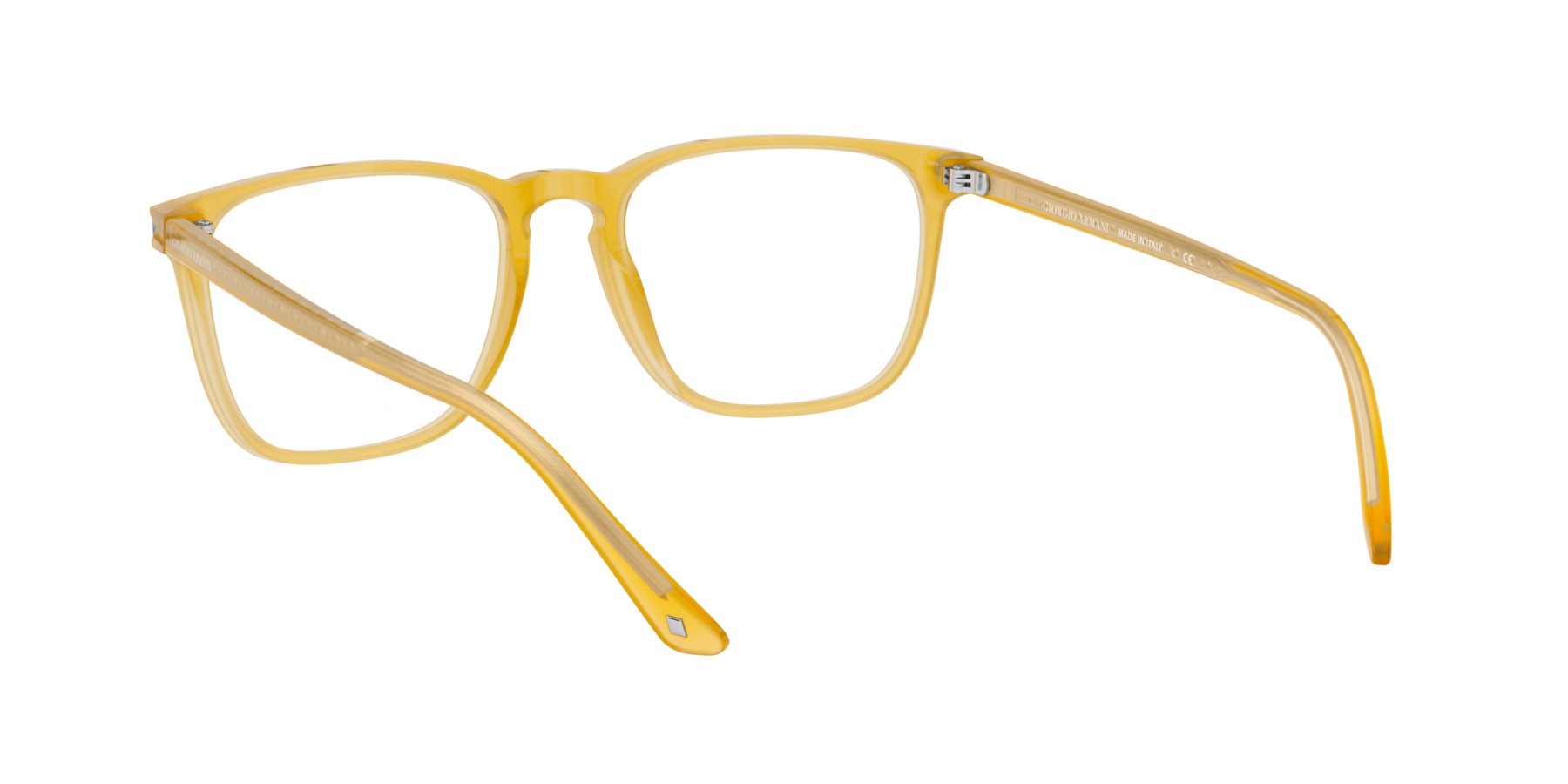 Brillen Giorgio Armani AR 7193 (5027) farbe miele form quadratisch gläser lente demo