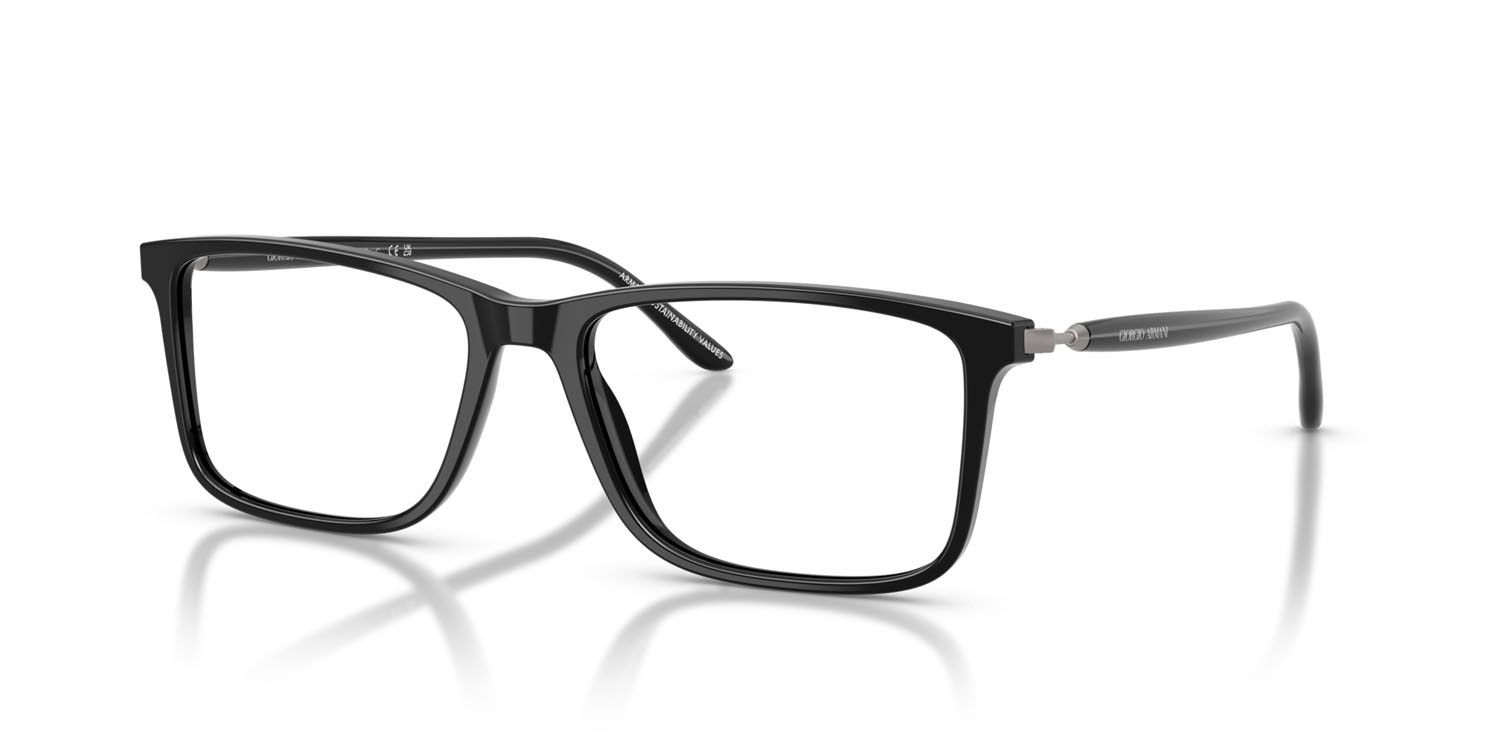 Eyeglasses Giorgio Armani AR 7261 (6272) color nero shape rectangle lenses lente demo