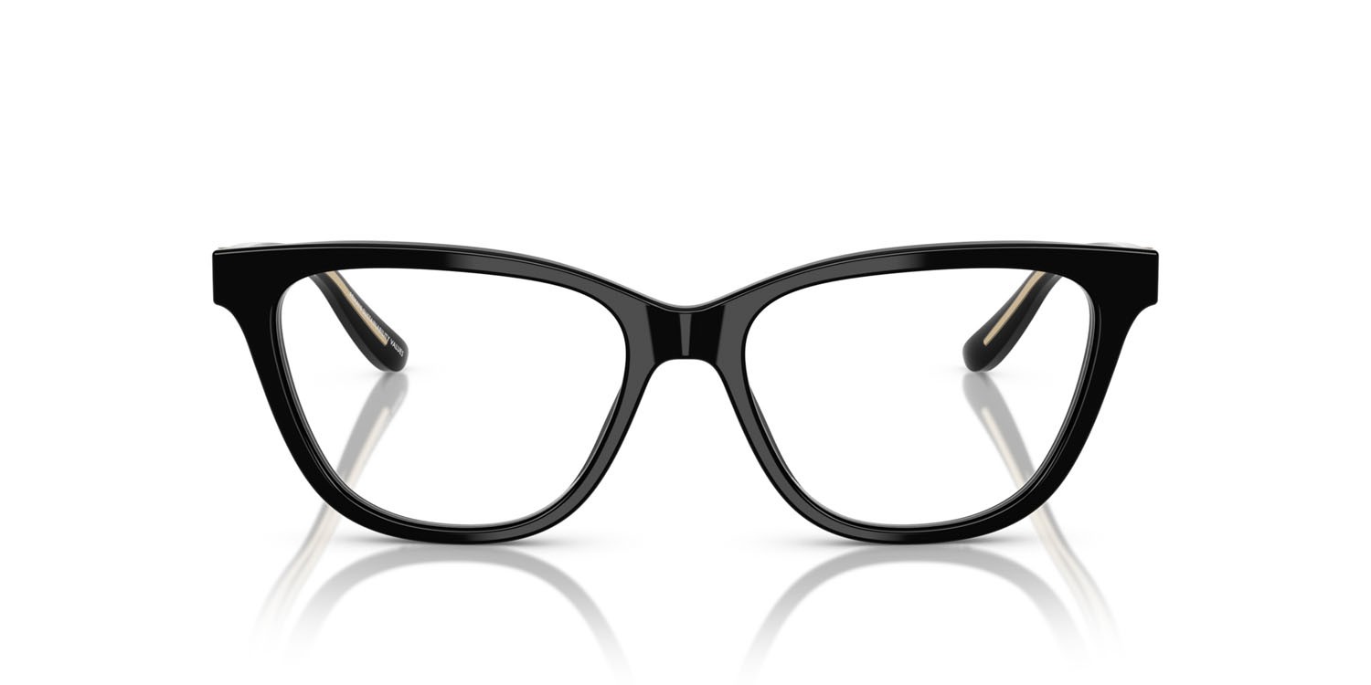 Occhiali da vista Giorgio Armani AR 7263 (5875) colore nero forma cat eye lenti lente demo
