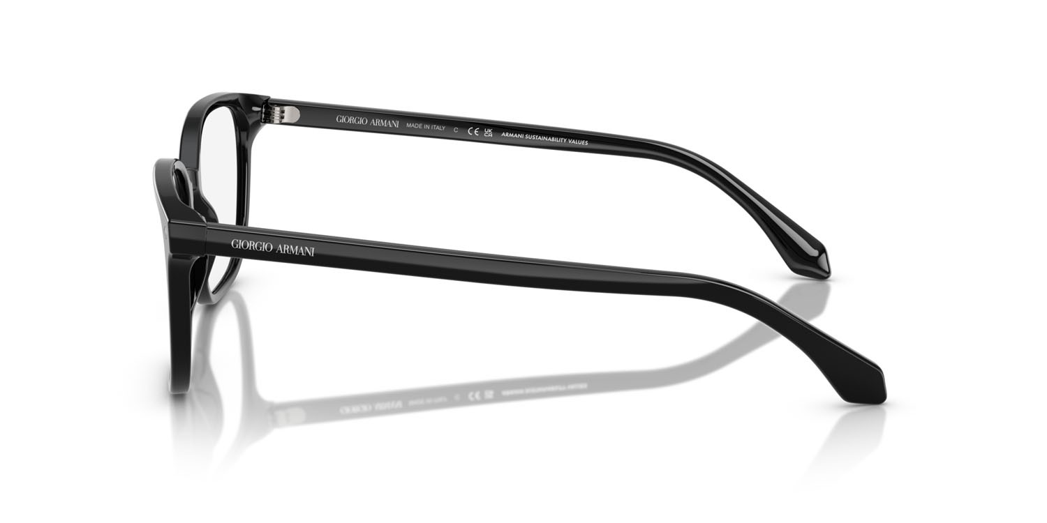 Eyeglasses Giorgio Armani AR 7265 (5875) color nero shape square lenses lente demo