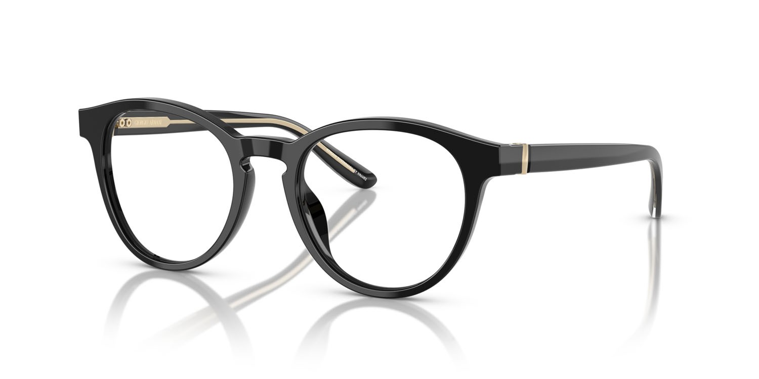 Brillen Giorgio Armani AR 7266U (5875) farbe nero form pantos gläser lente demo