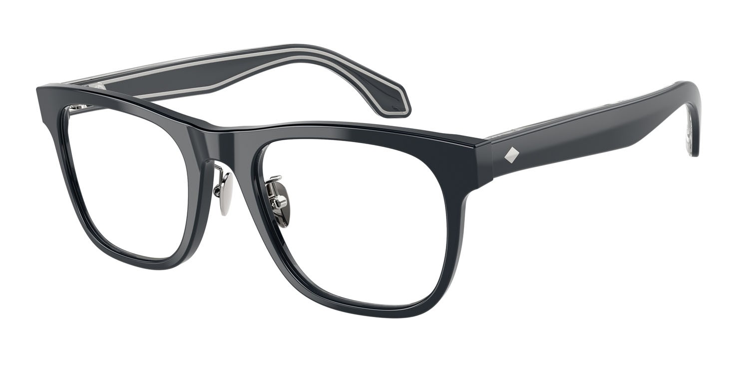 Eyeglasses Giorgio Armani AR 7268 (6157) color blu icon shape square lenses lente demo
