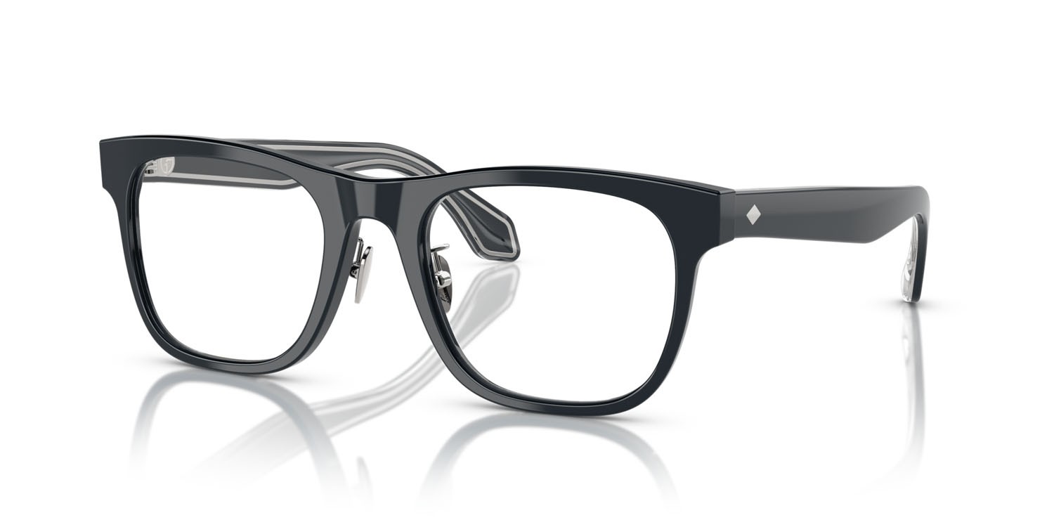 Eyeglasses Giorgio Armani AR 7268 (6157) color blu icon shape square lenses lente demo
