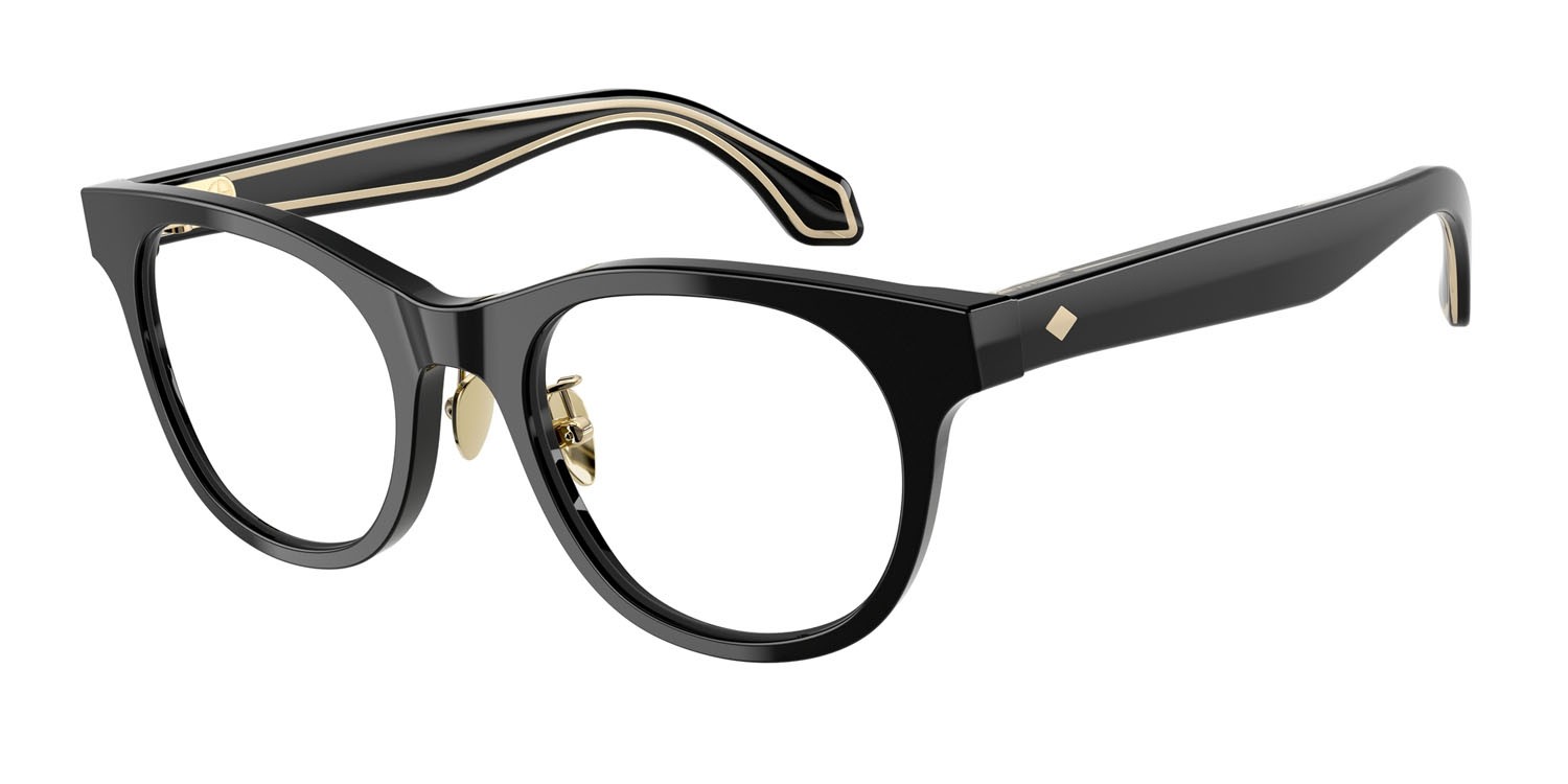 Eyeglasses Giorgio Armani AR 7269 (5001) color nero shape round lenses lente demo