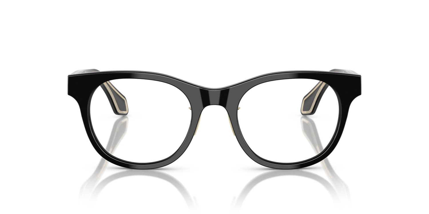 Eyeglasses Giorgio Armani AR 7269 (5001) color nero shape round lenses lente demo