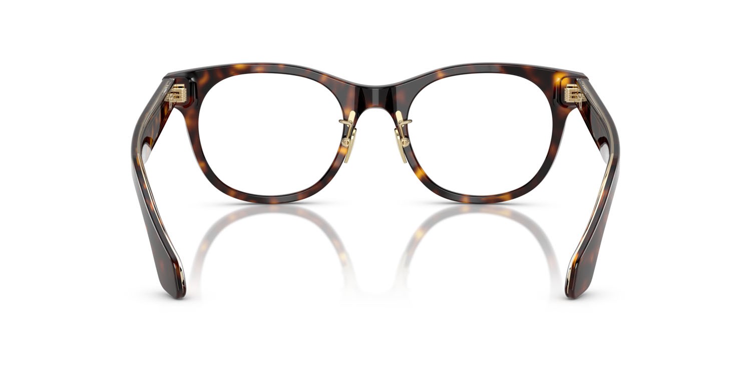 Occhiali da vista Giorgio Armani AR 7269 (5026) colore havana forma rotondo lenti lente demo