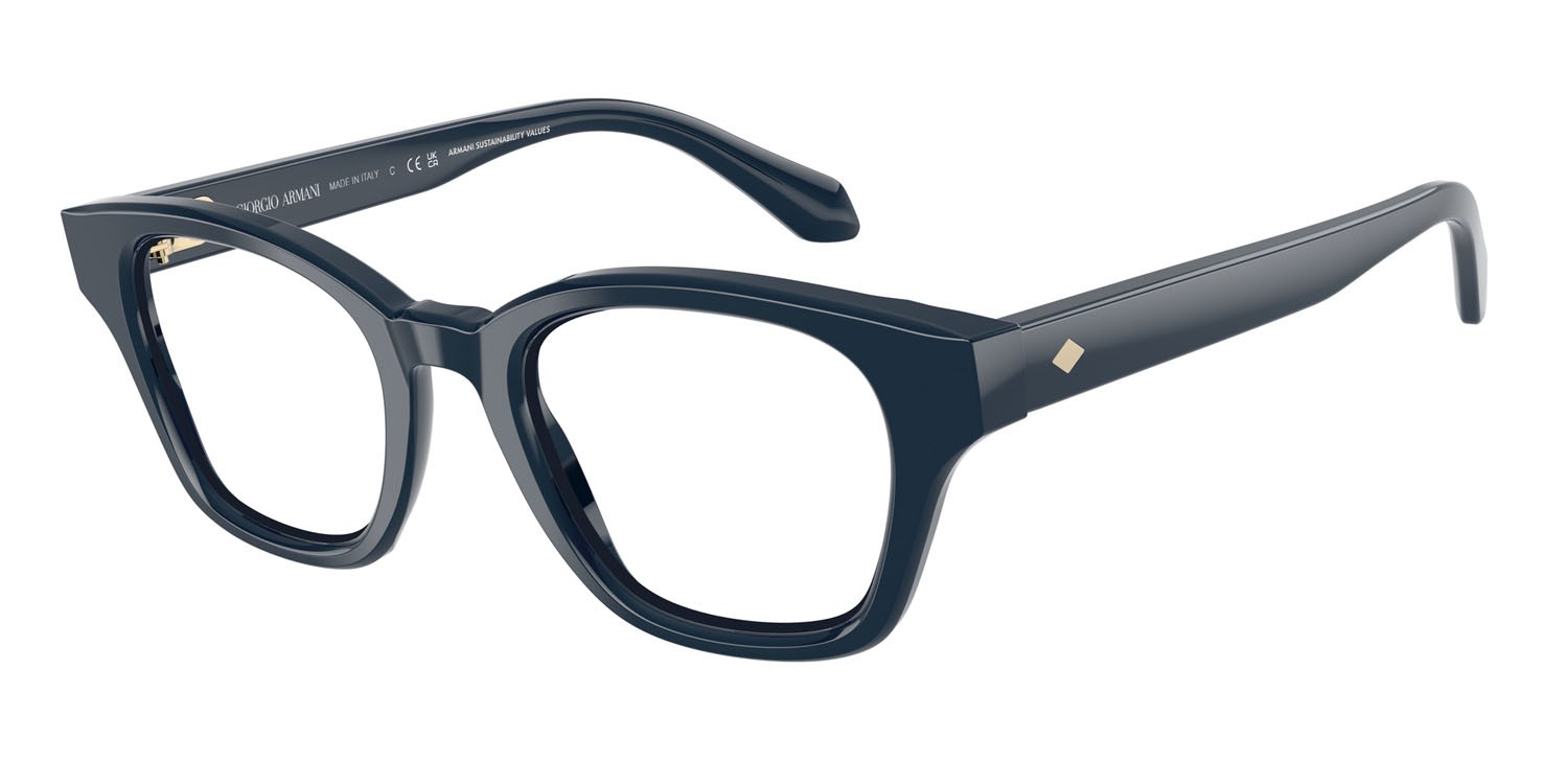 Eyeglasses Giorgio Armani AR 7274 (6223) color blu shape square lenses lente demo