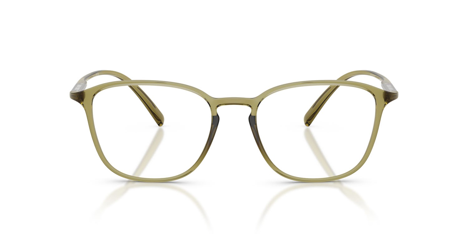 Eyeglasses Giorgio Armani AR 7276U (6240) color verde trasparente shape square lenses lente demo
