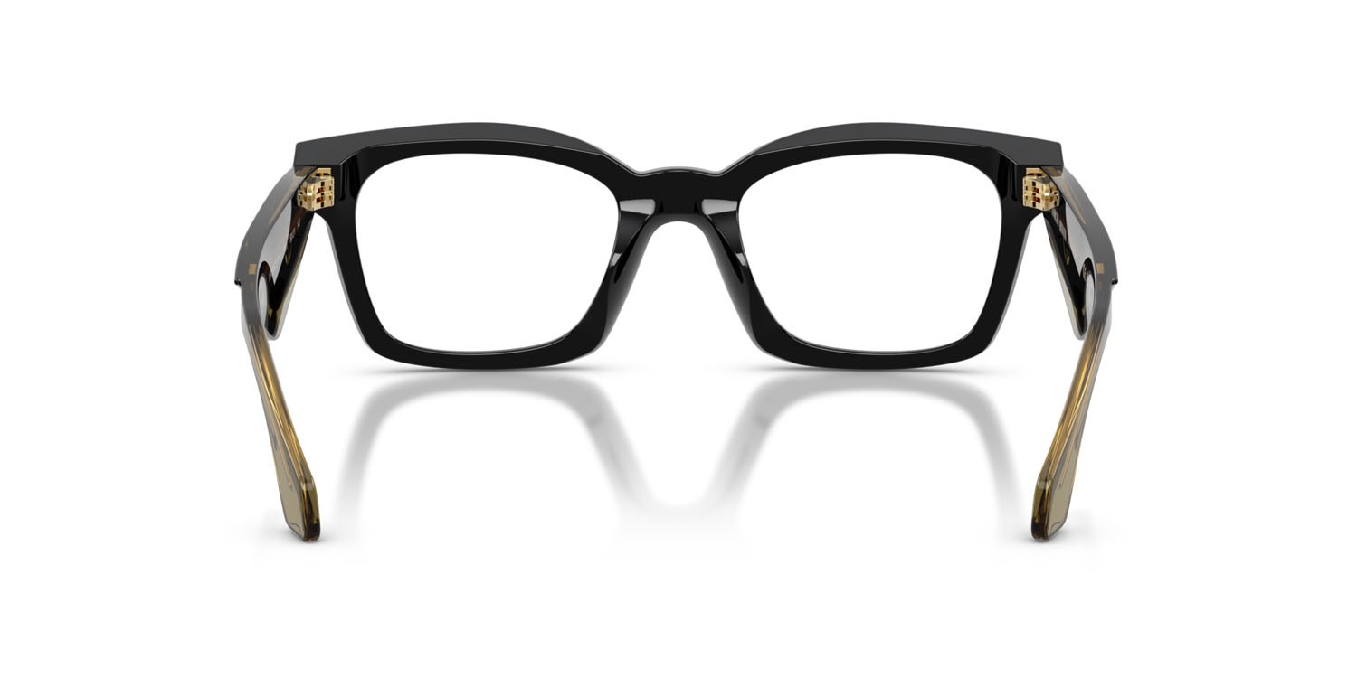 Eyeglasses Giorgio Armani AR 7277U (5001) color nero shape butterfly lenses lente demo