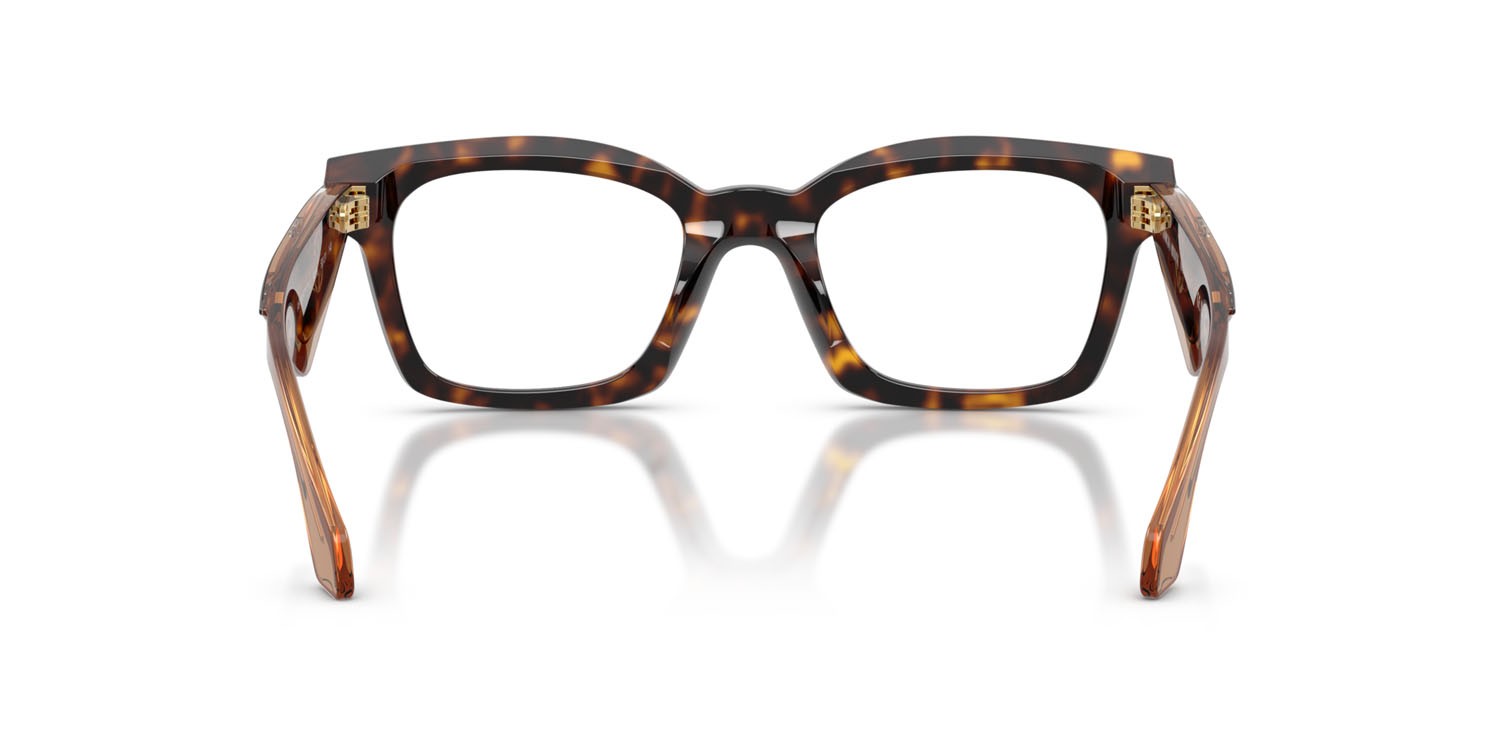 Eyeglasses Giorgio Armani AR 7277U (5026) color havana shape butterfly lenses lente demo