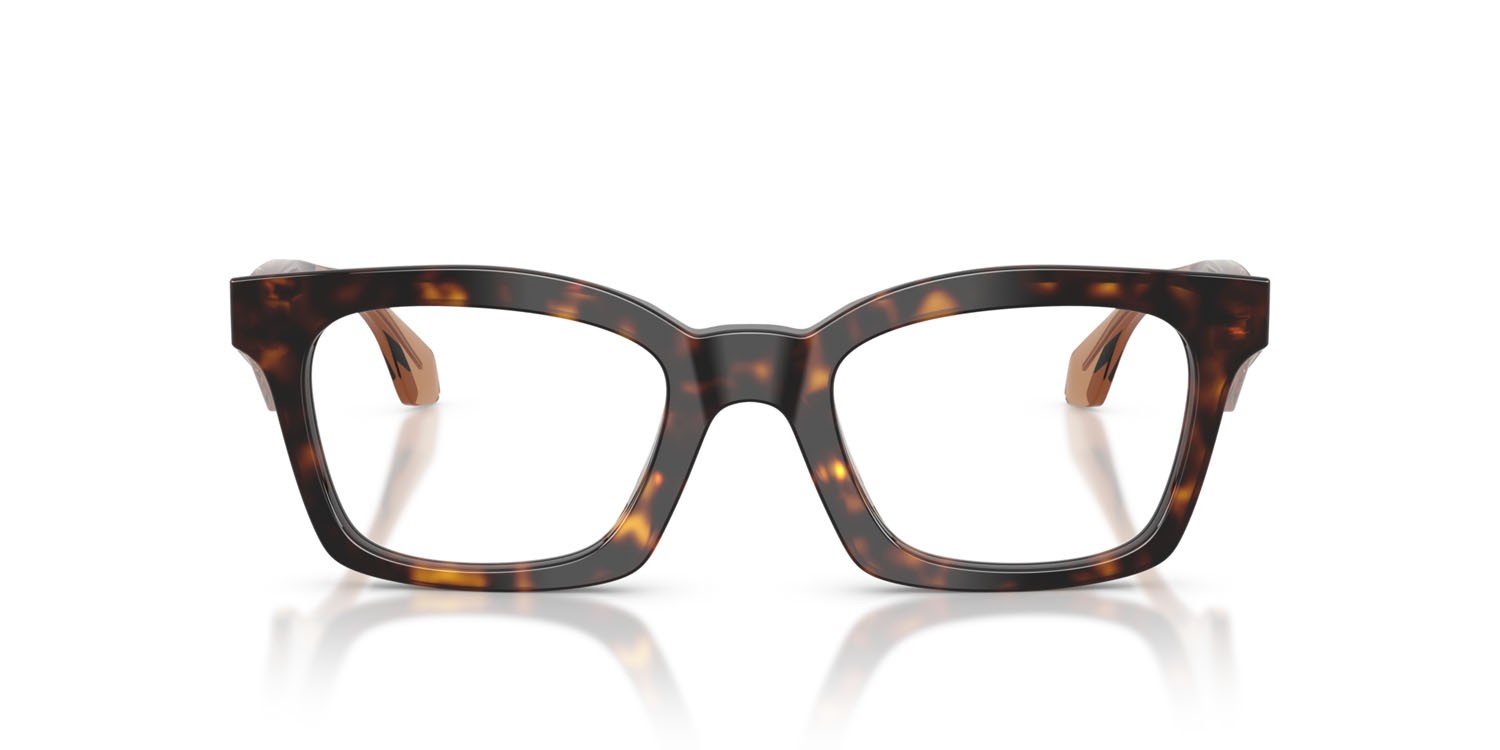 Eyeglasses Giorgio Armani AR 7277U (5026) color havana shape butterfly lenses lente demo