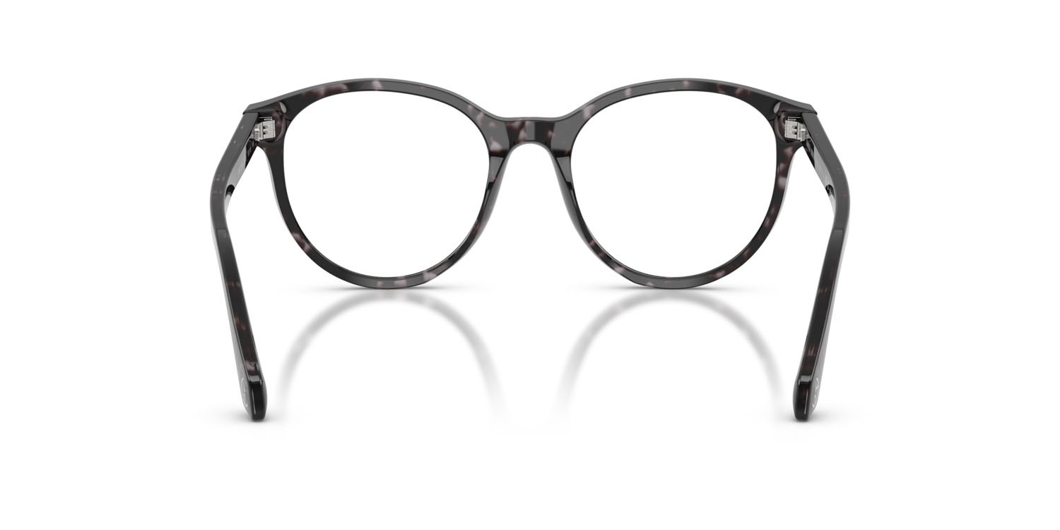 Occhiali da vista Giorgio Armani AR 7279 (6236) colore havana grigio forma rotondo lenti lente demo